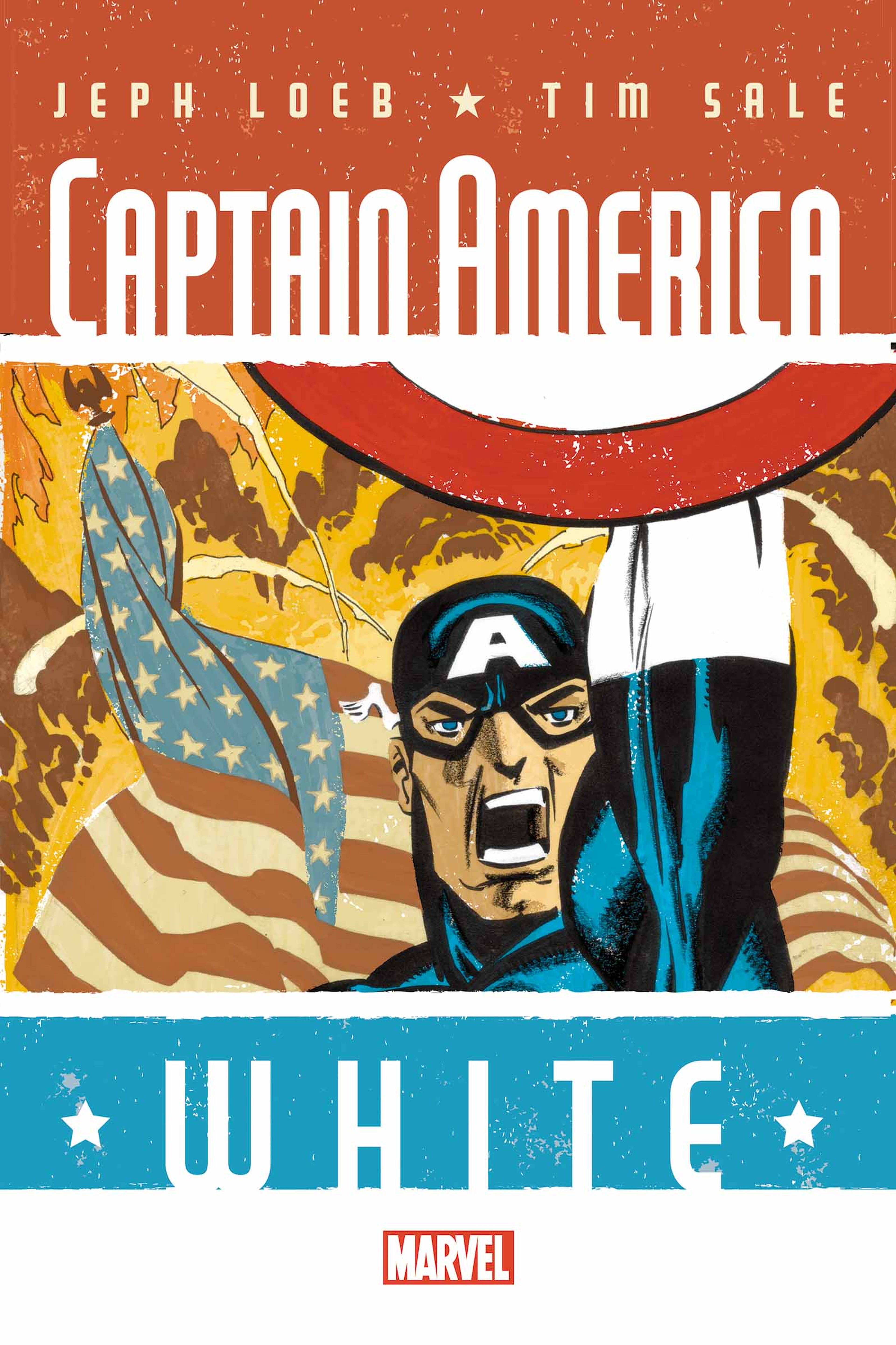 Capitan América: Blanco: Jeph Loeb y Tim Sale regresan mano a mano