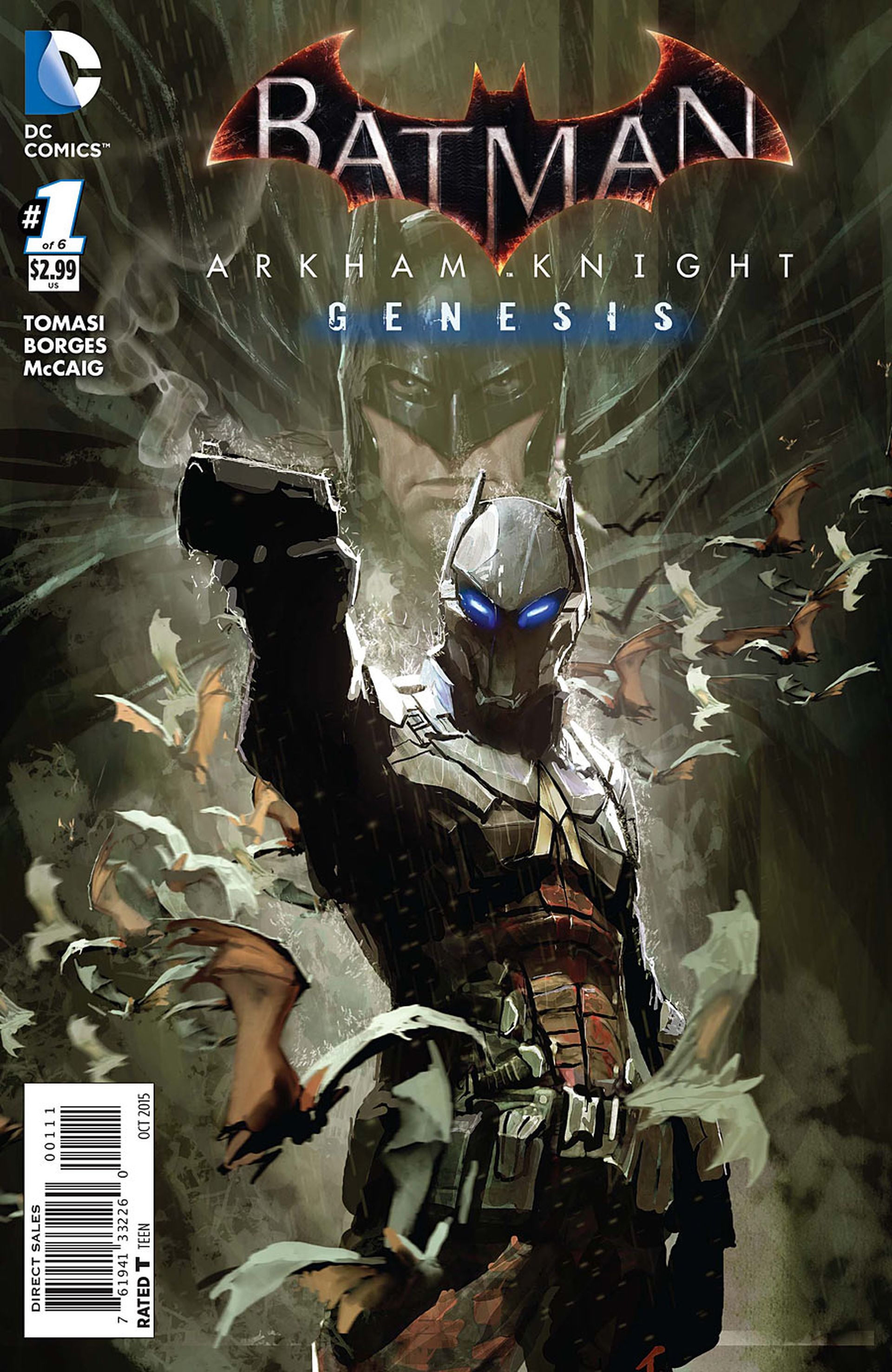 Batman Arkham Knight: Genesis - Avance del nuevo cómic del juego