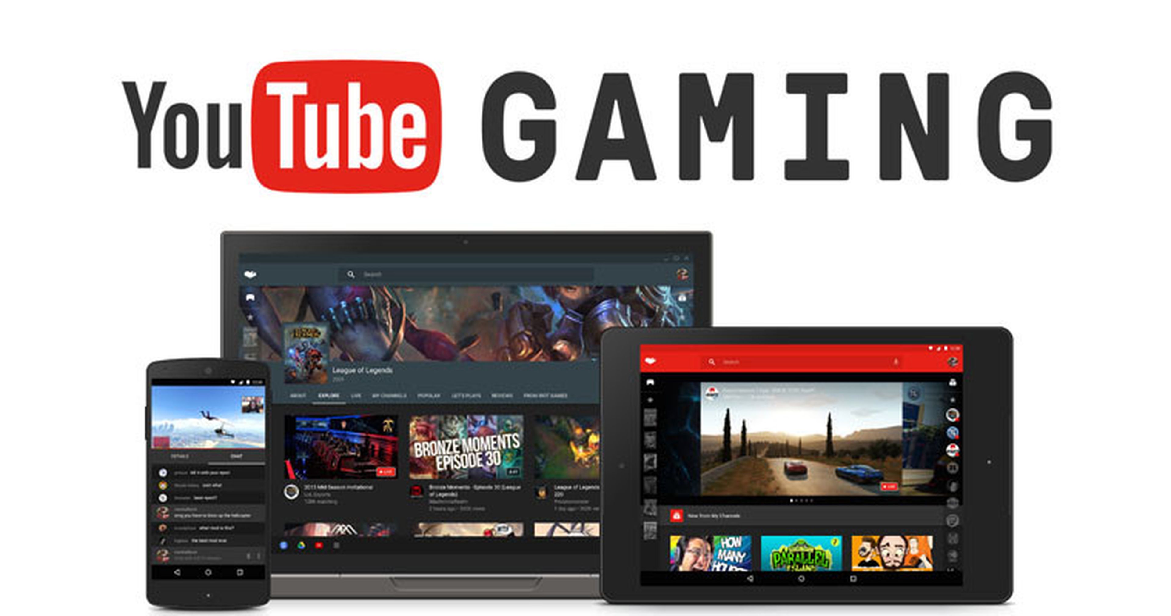YouTube Gaming, el Twitch de Google, disponible hoy