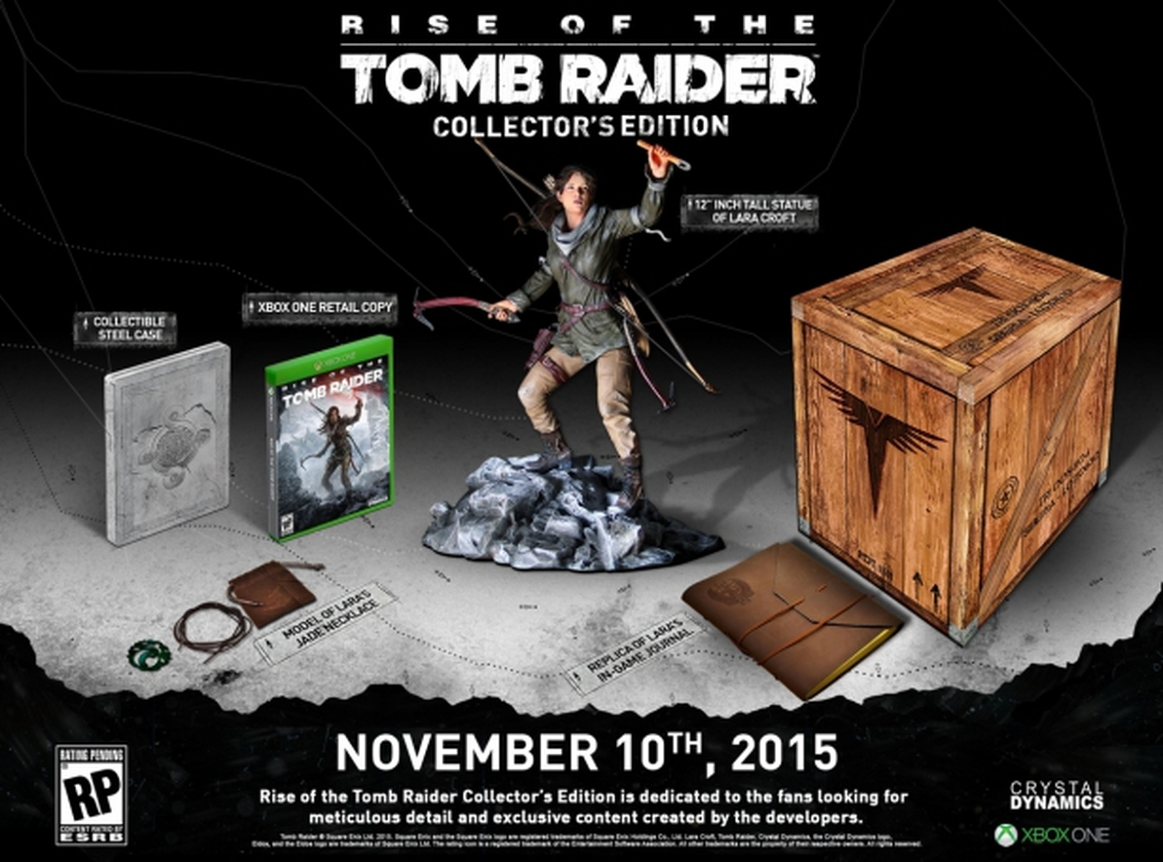 Rise of the Tomb Raider presenta su edición coleccionista