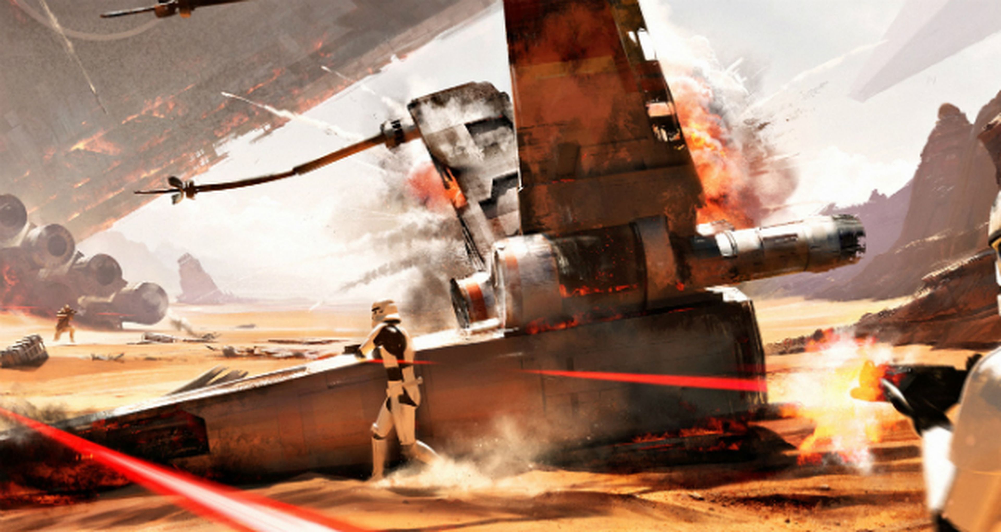 Star Wars Battlefront, primeras imágenes de La batalla de Jakku