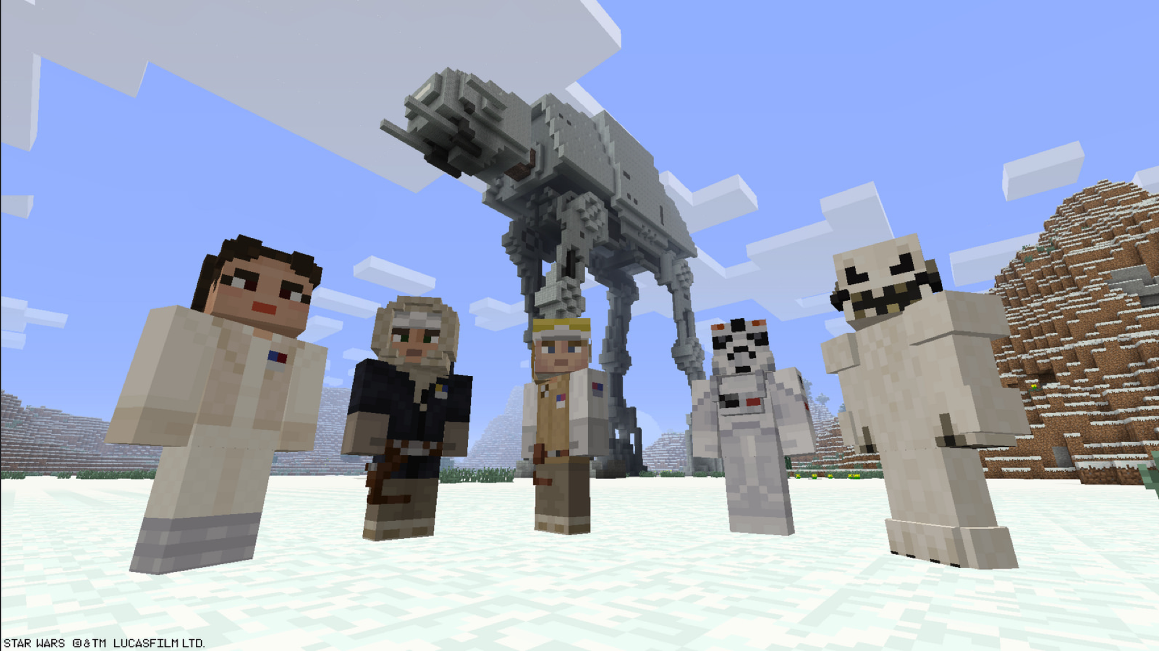 Minecraft: los skins de Star Wars llegan a PS4, PS3 y PS Vita