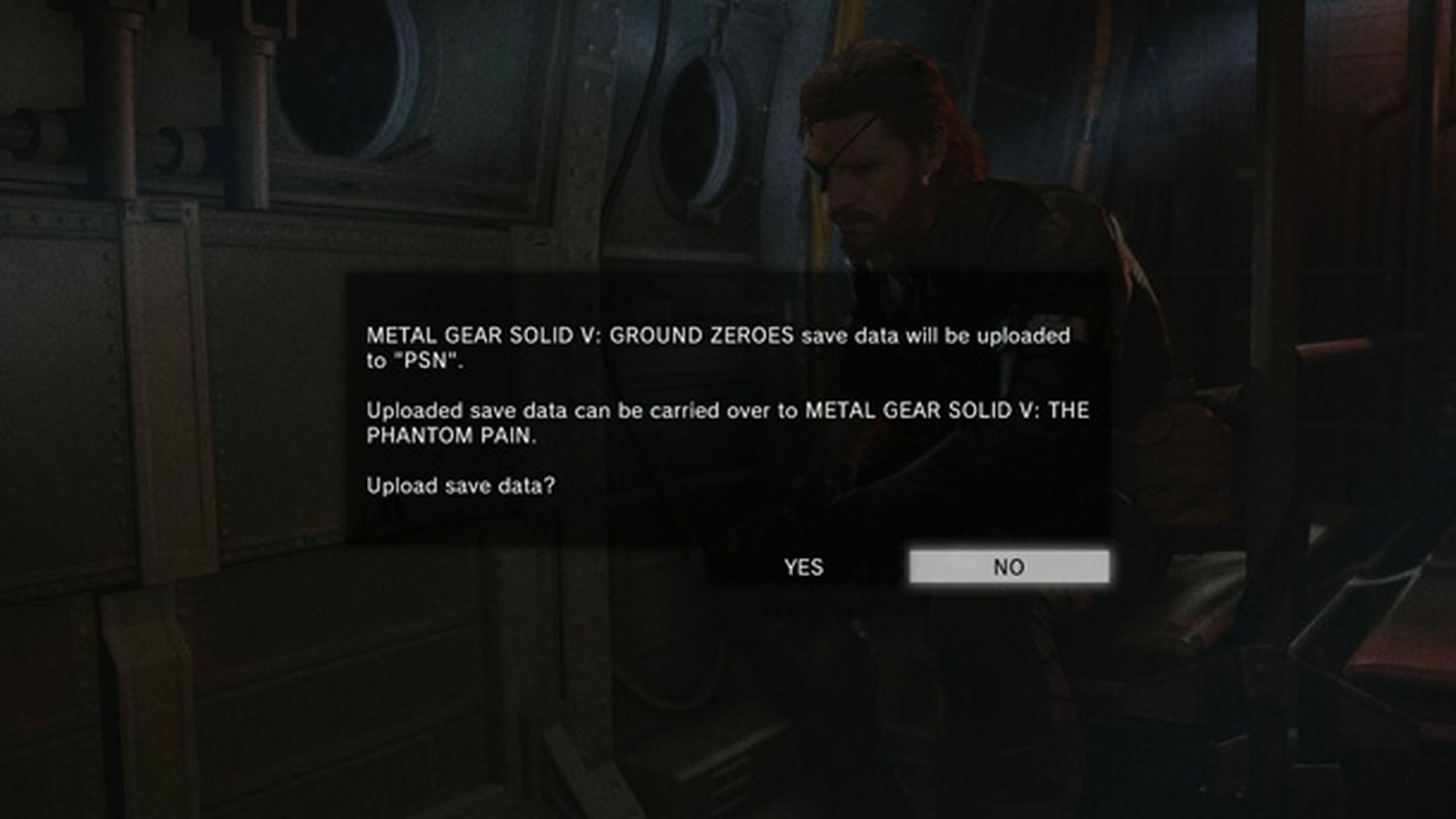 Metal Gear Solid V The Phantom Pain permite importar las partidas de Ground Zeroes