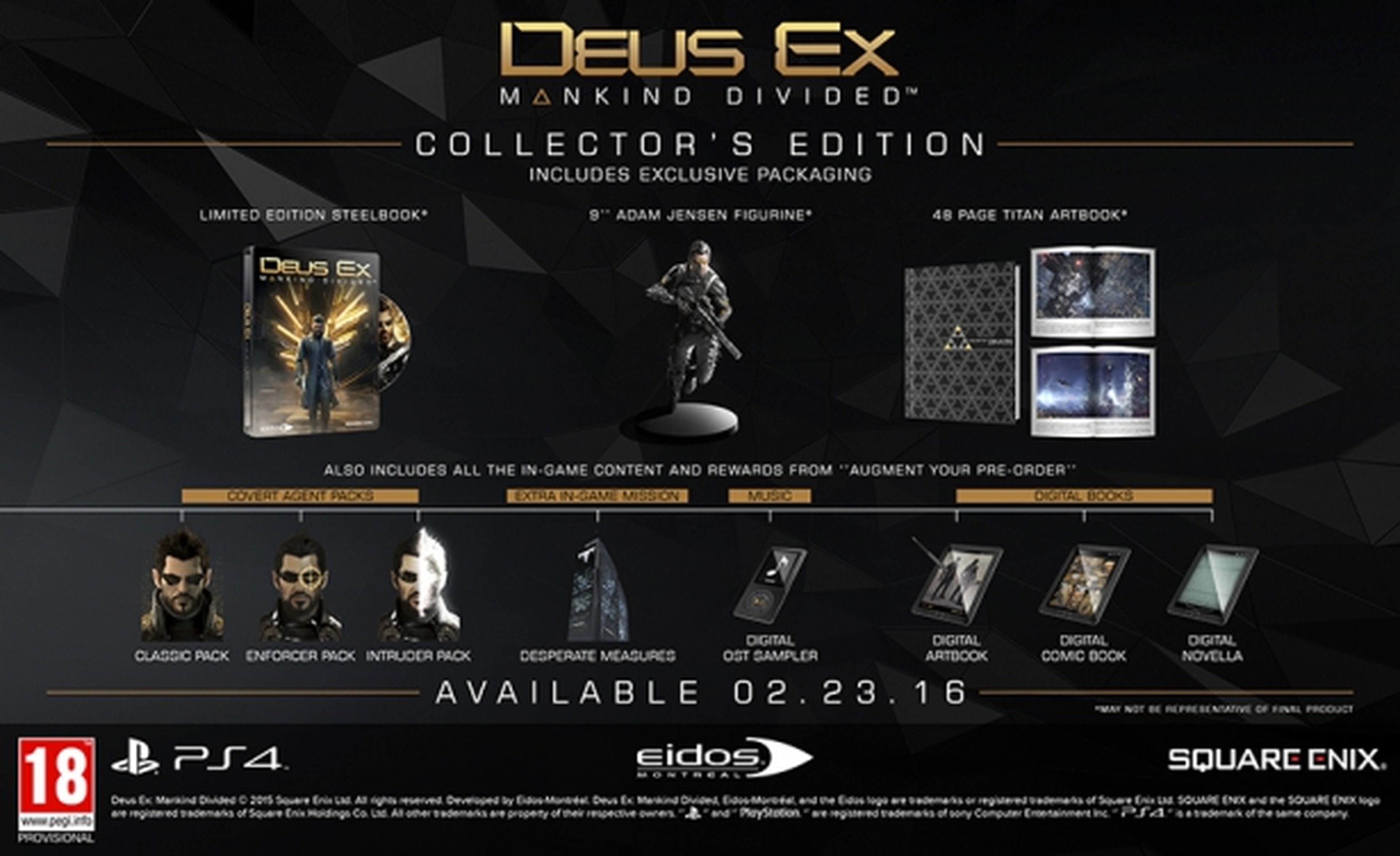 Deus Ex: Mankind Divided ya tiene fecha de lanzamiento