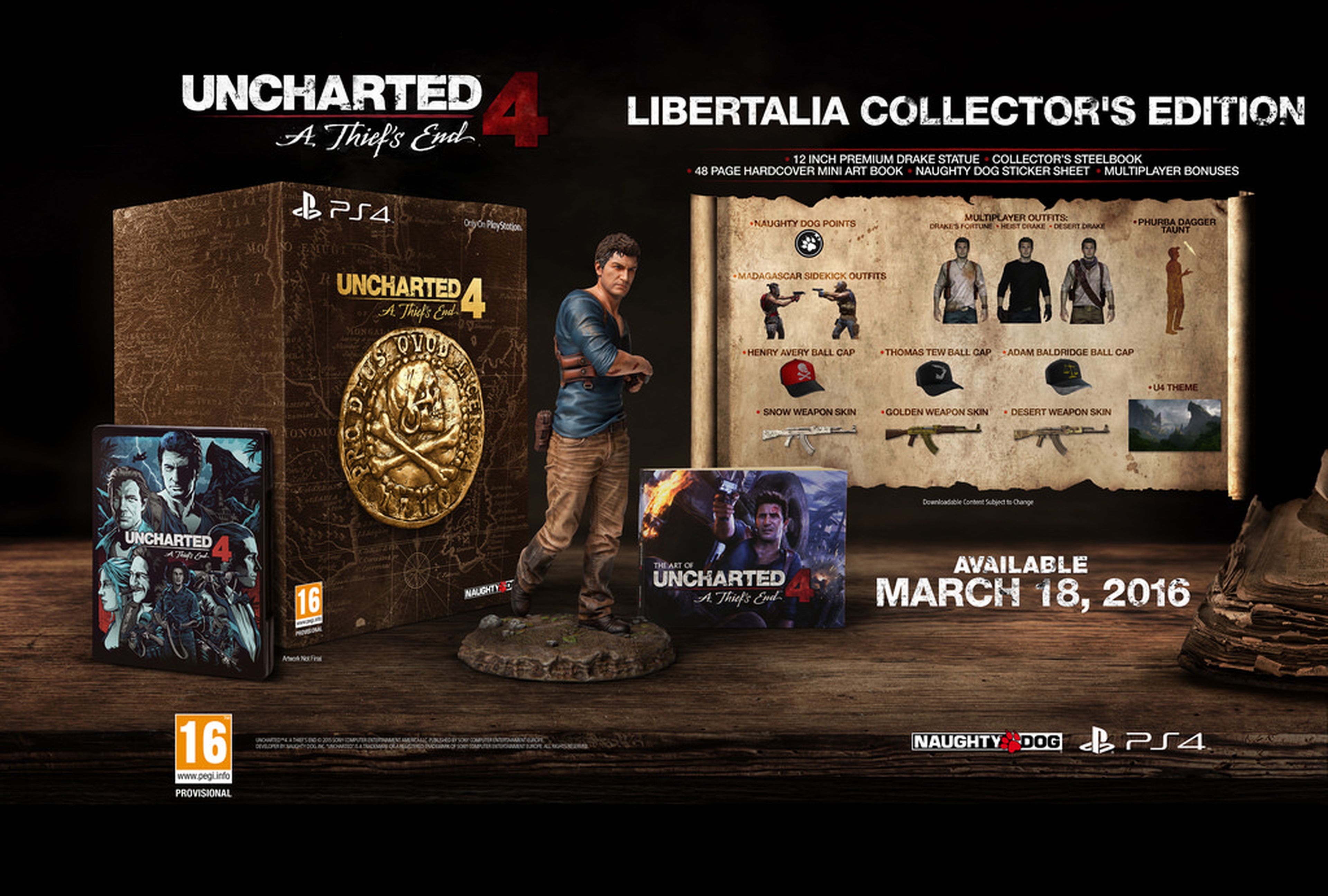 Uncharted 4, fecha de lanzamiento y ediciones confirmadas