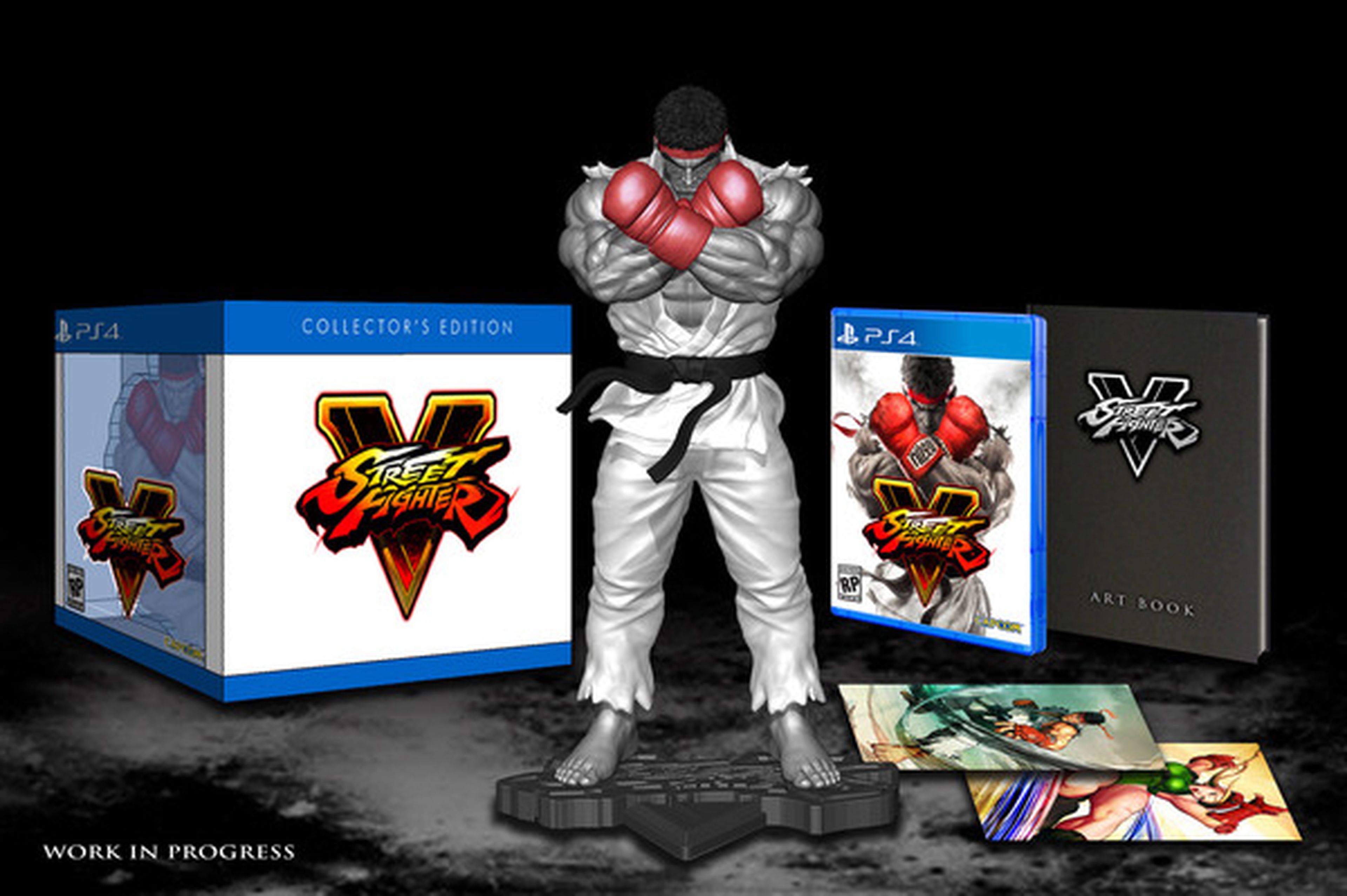 Street Fighter V: edición coleccionista y trajes alternativos con la reserva en Norteamérica