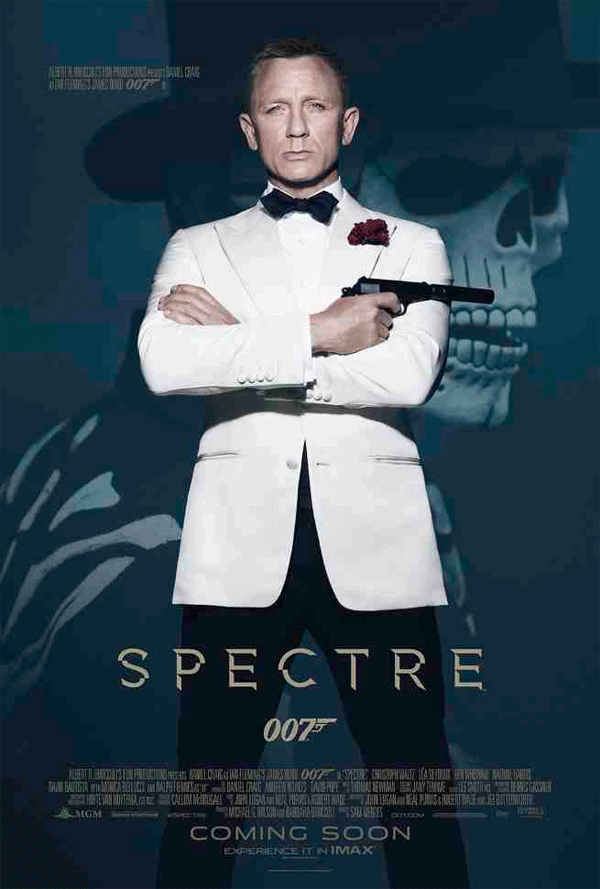 Spectre: nuevos carteles con Daniel Craig y Léa Seydoux