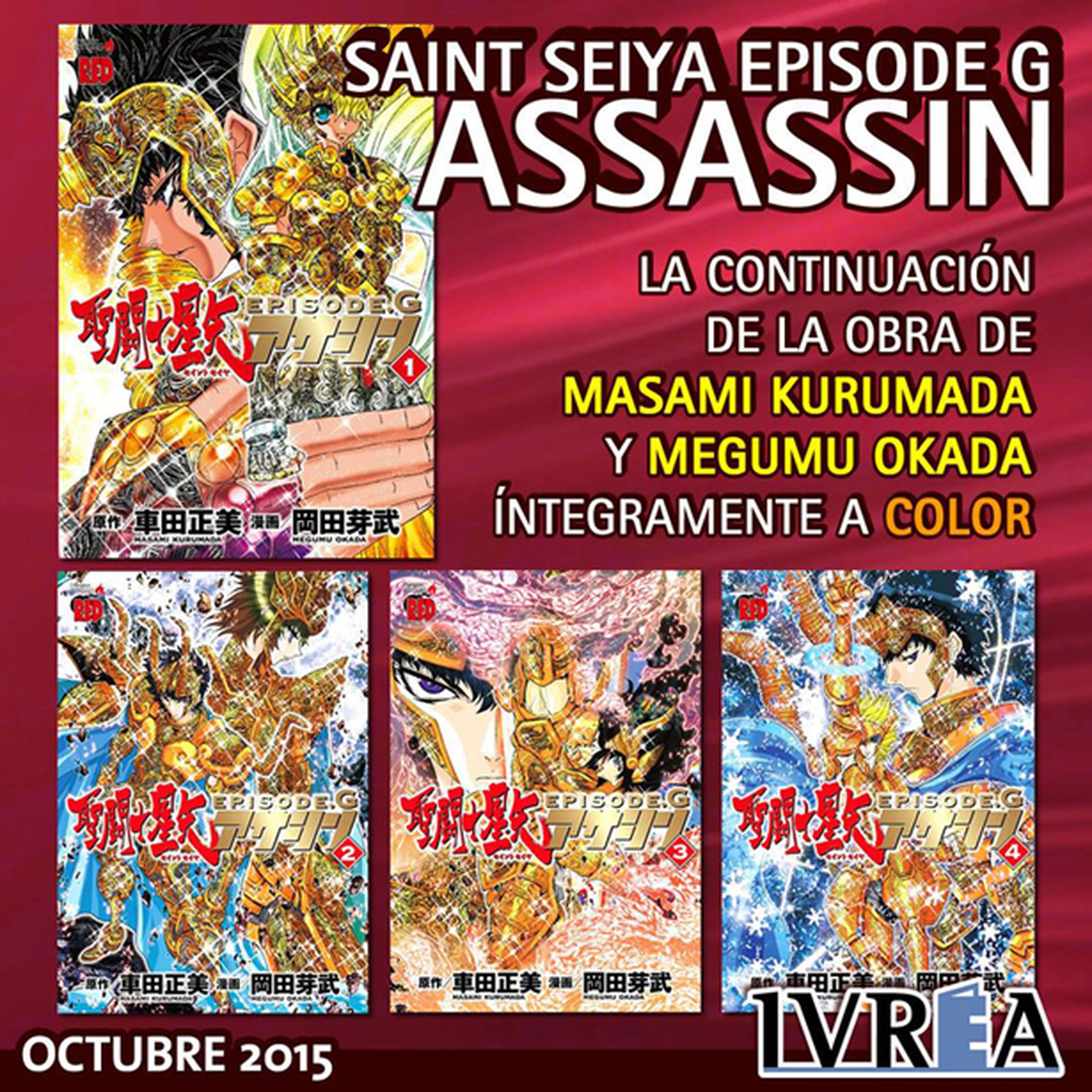 Saint Seiya Episode G - Assassin, en octubre