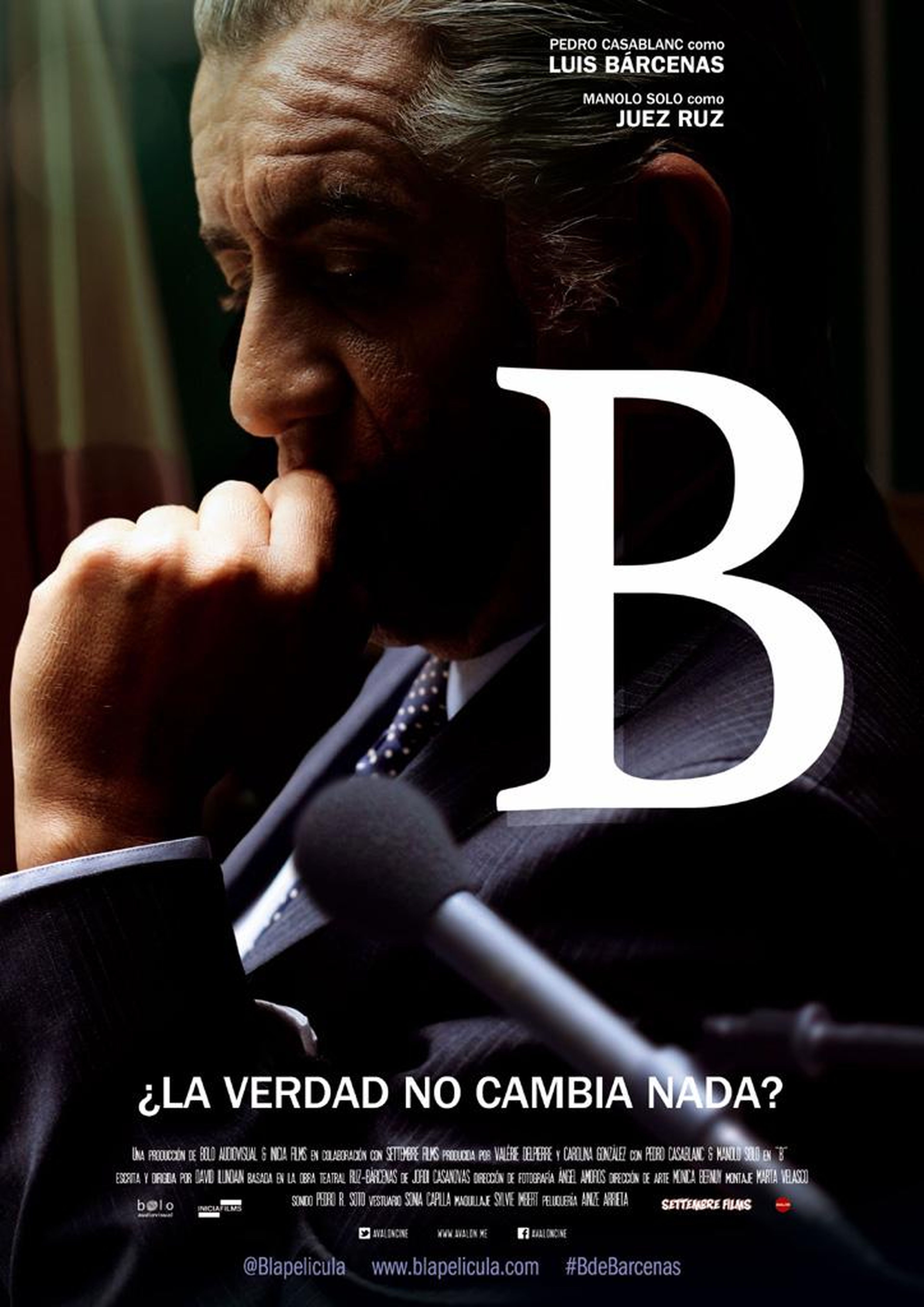 Tráiler de B., la película con Luis Bárcenas como protagonista