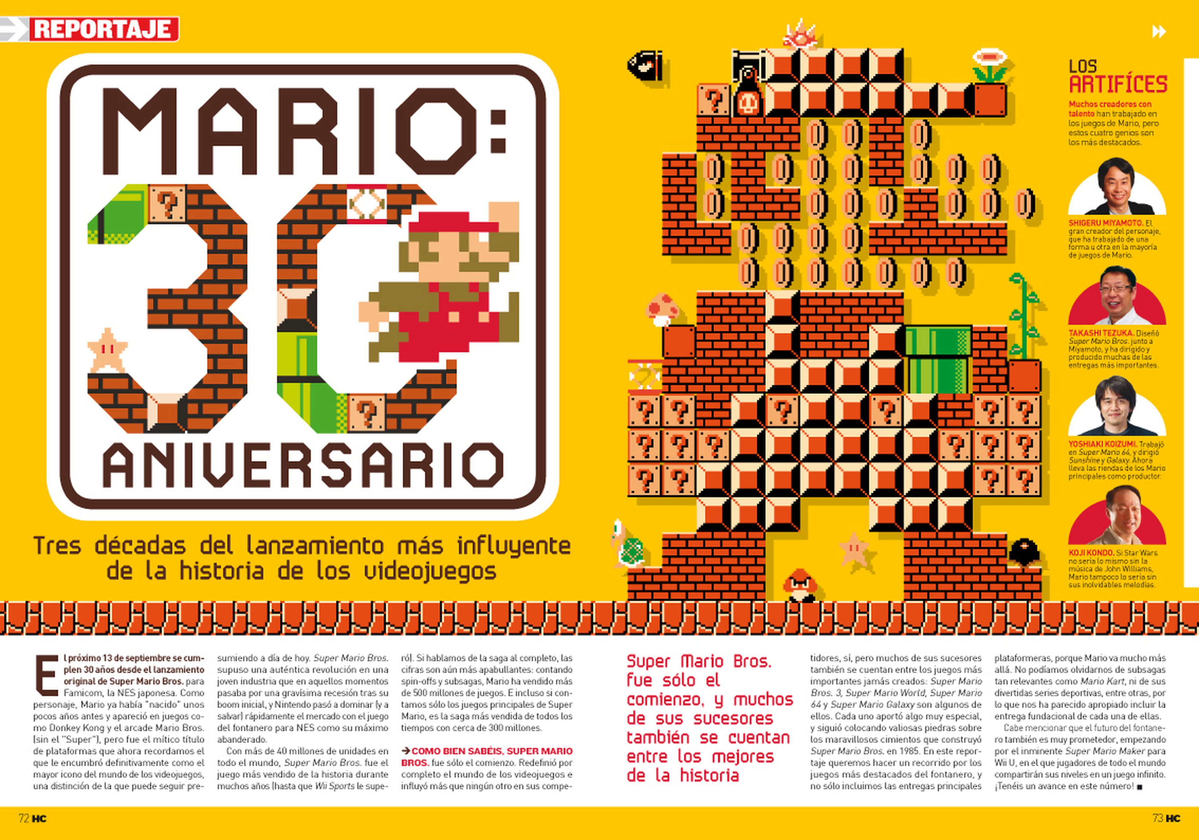 Celebra el cumpleaños de Mario con el número 290 de Hobby Consolas