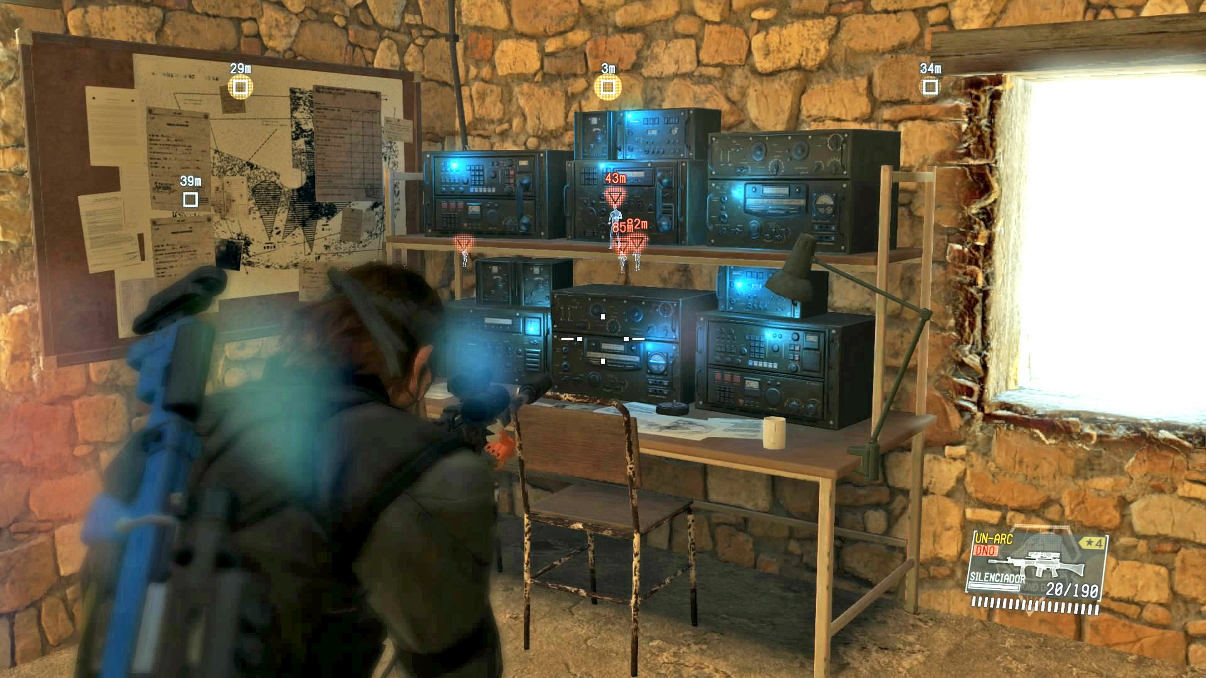 Metal Gear Solid V The Phantom Pain misión 4 C2W
