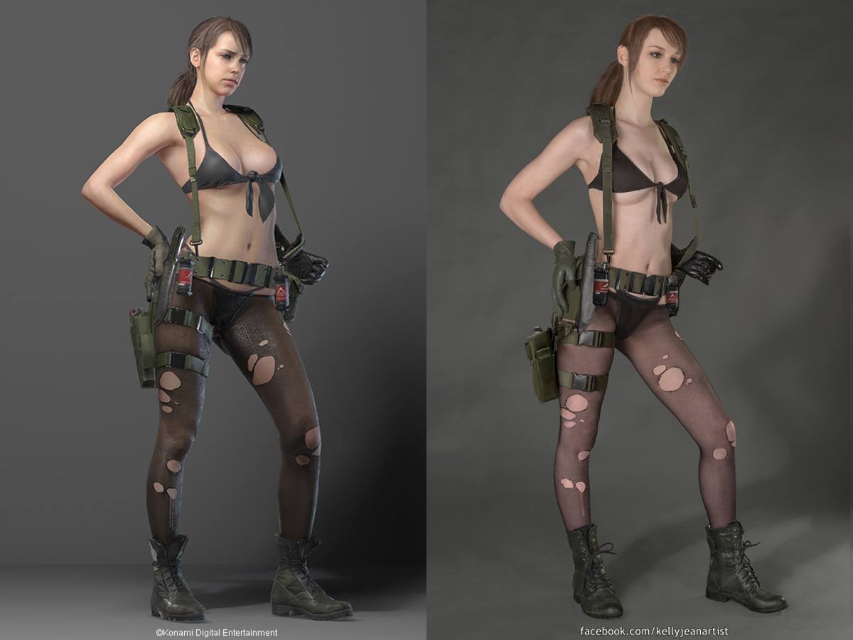 Quiet los mejores cosplay de MGS V