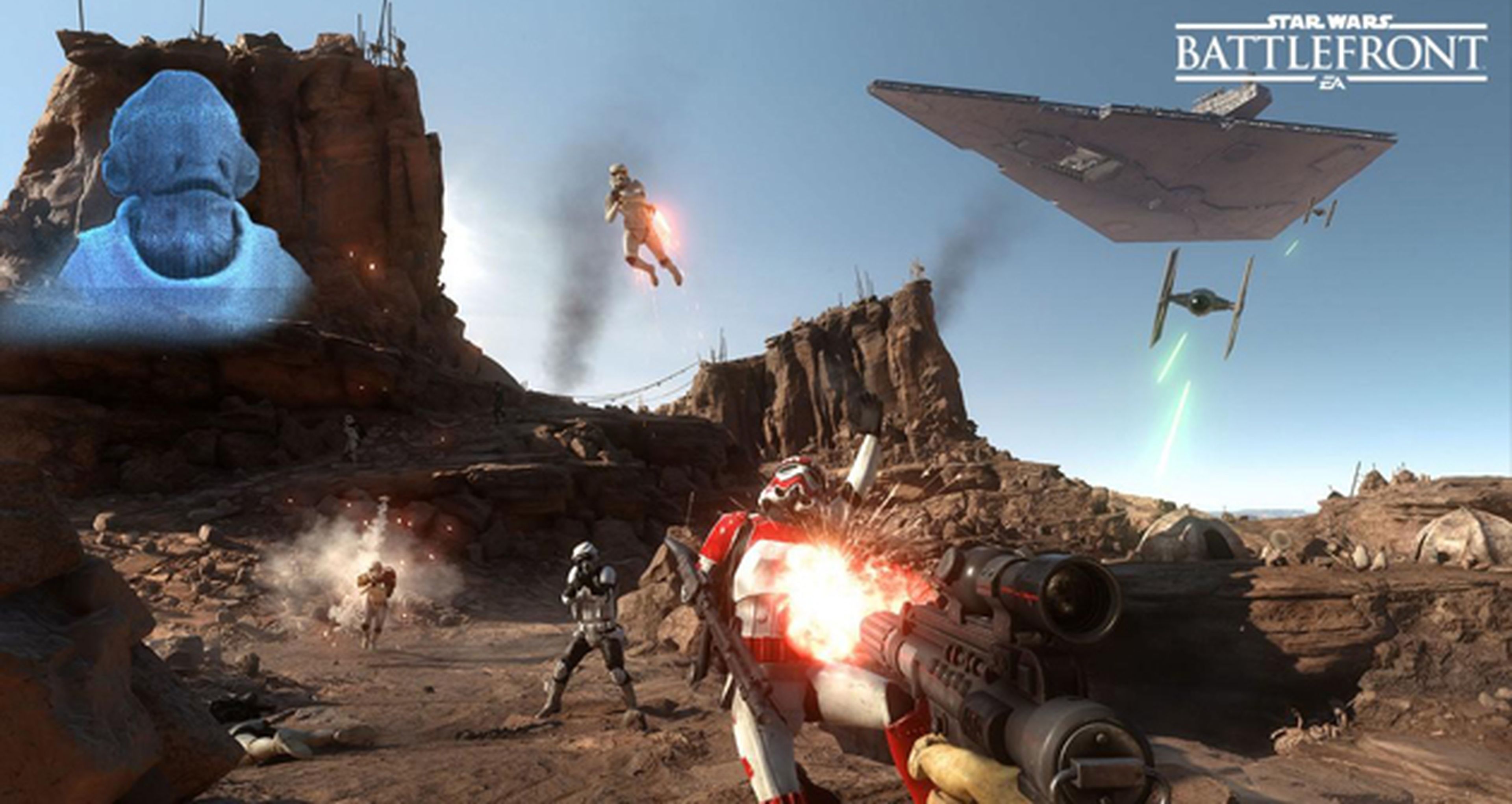 Star Wars: Battlefront, 30fps en el modo pantalla partida