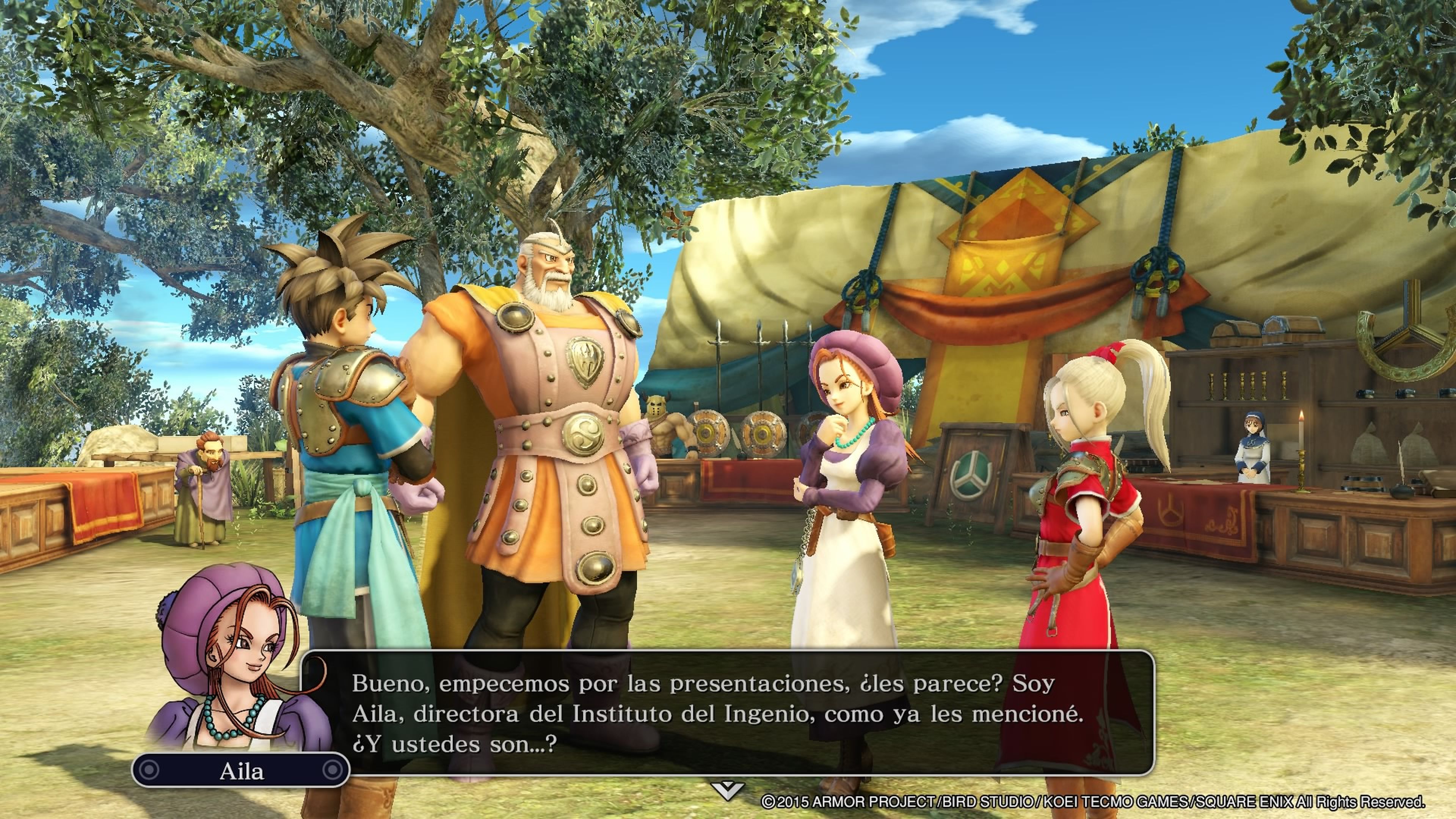 Avance de Dragon Quest Heroes para PS4