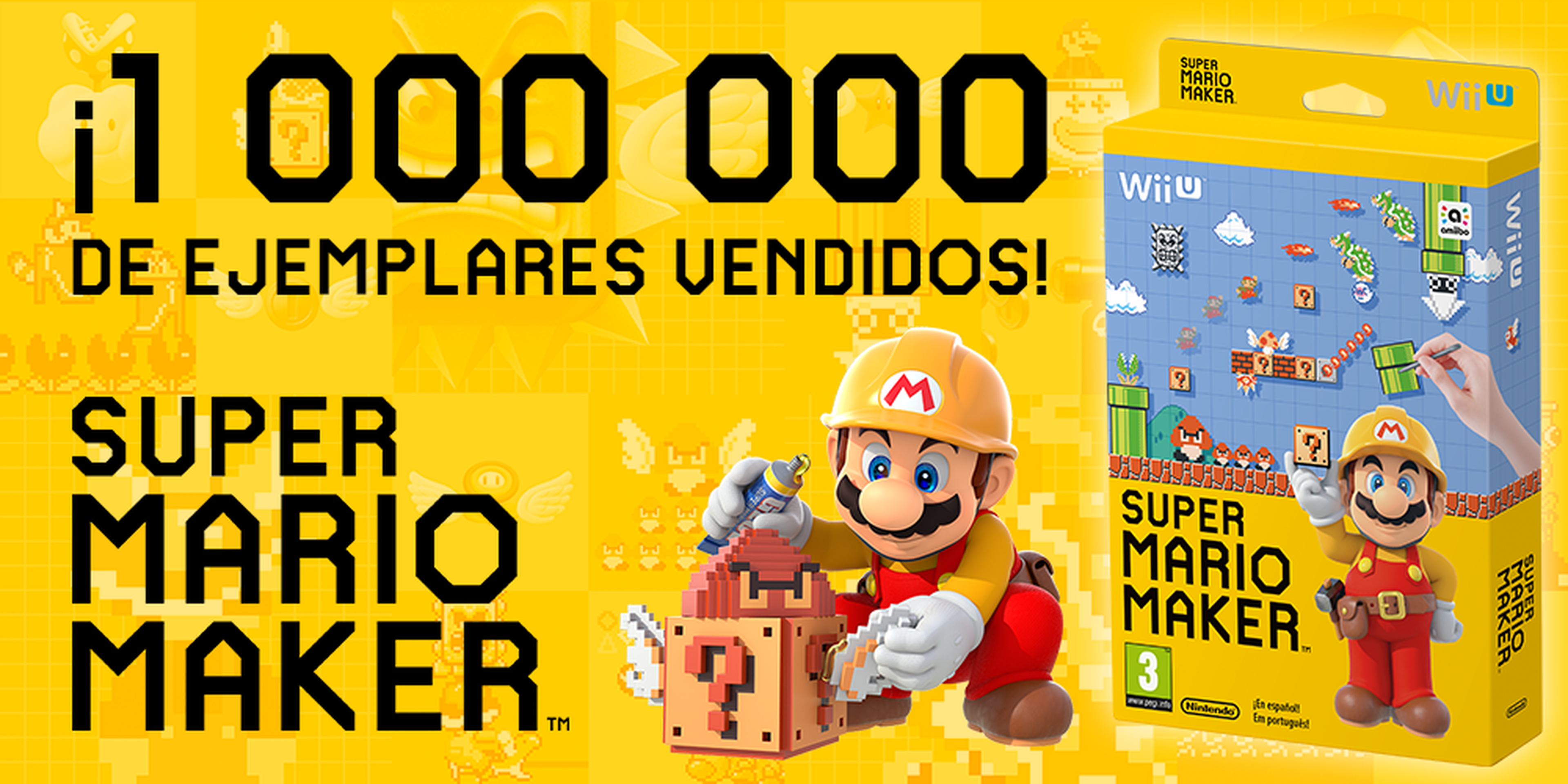 Super Mario Maker ya ha vendido 1 millón de unidades