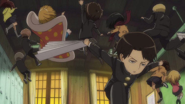 Shingeki! Kyojin Chūgakkō, spin-off de Ataque a los Titanes, licenciado en España