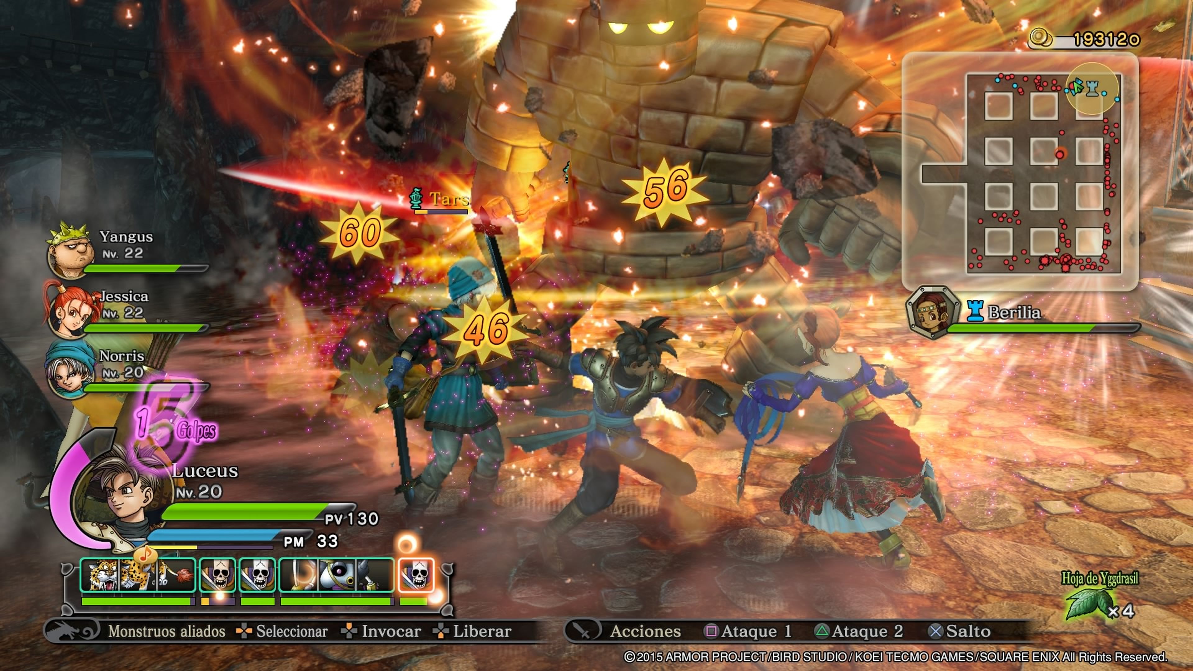 Análisis de Dragon Quest Heroes para PS4
