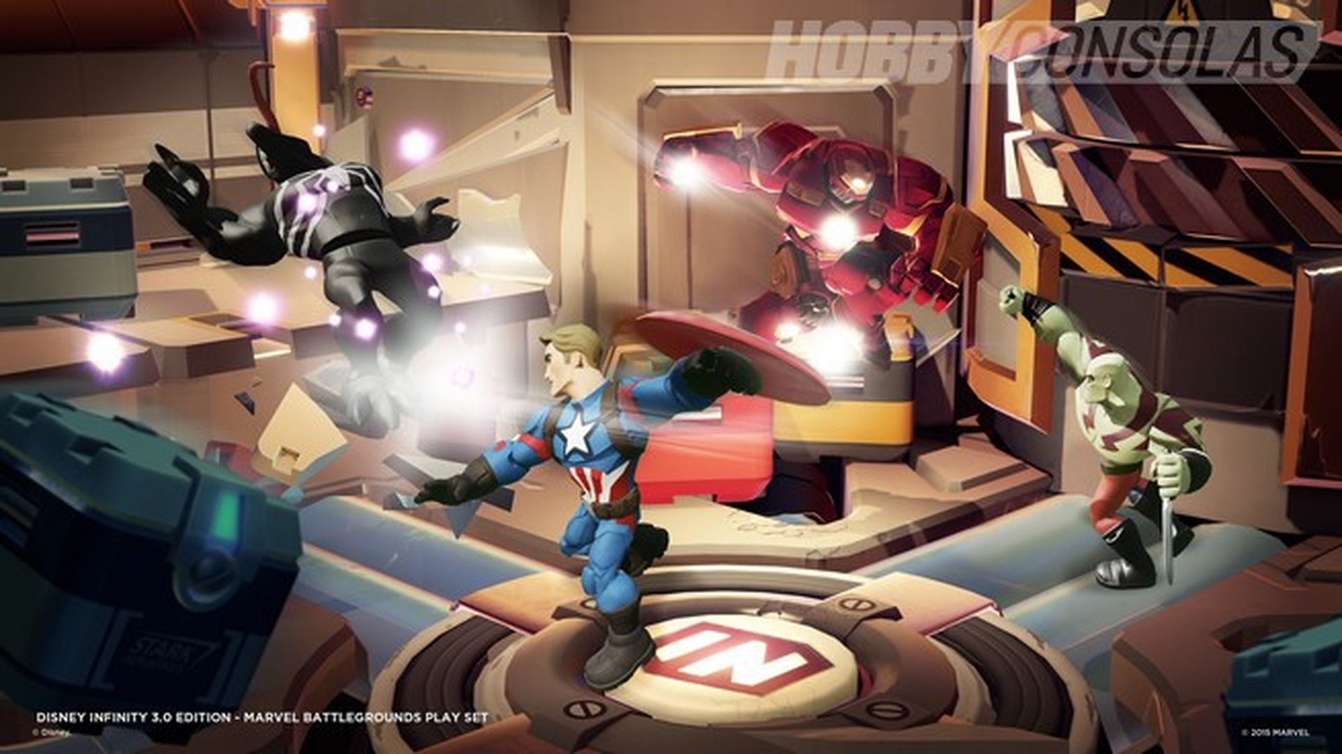 Disney Infinity 3.0, primer tráiler de Marvel Battlegrounds