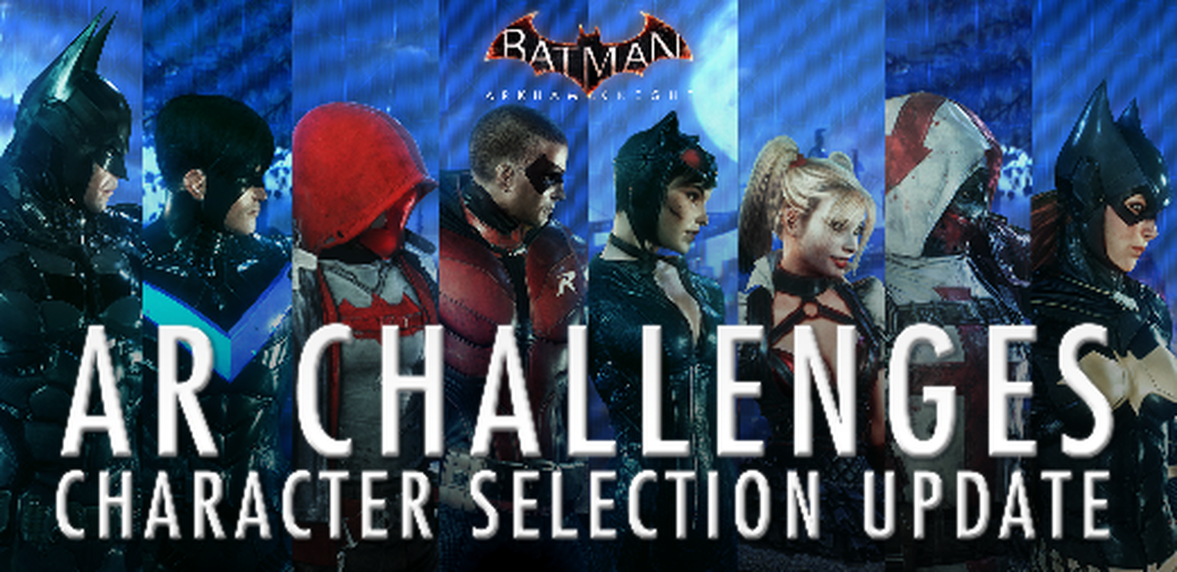Batman Arkham Knight ya permite elegir personaje en los Desafíos RA