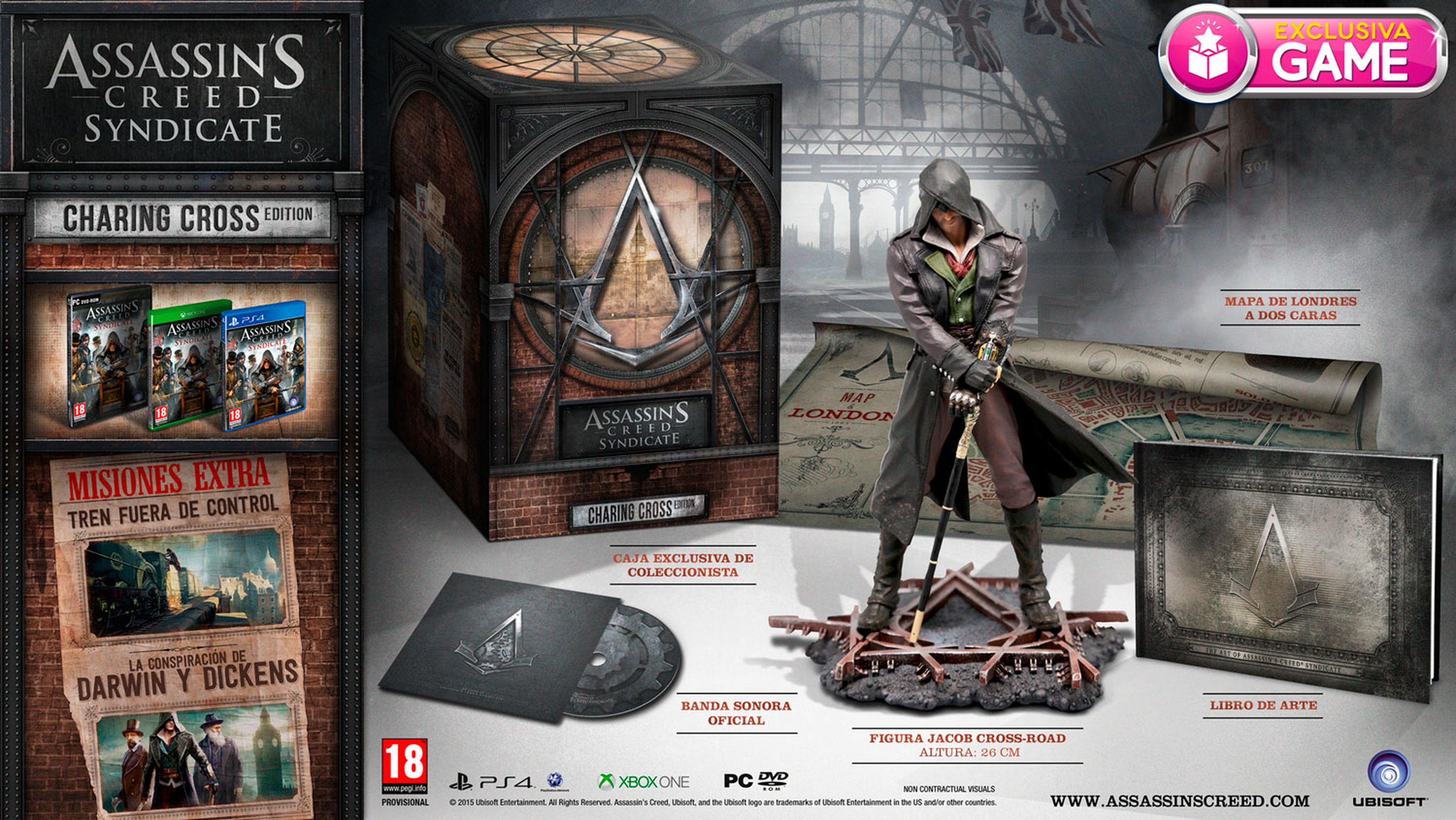 Assassin's Creed Syndicate, ediciones y merchandising disponibles en GAME