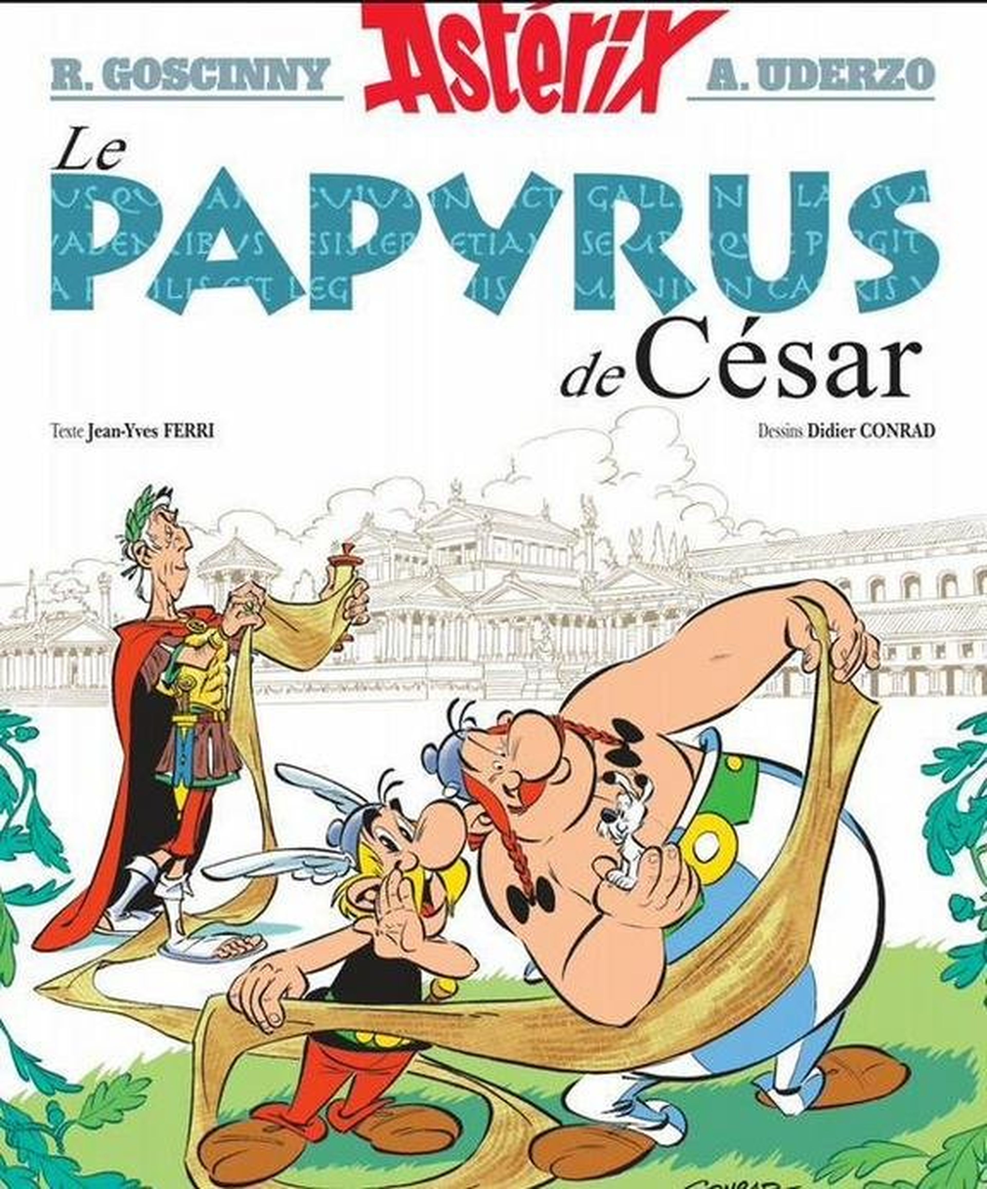 Asterix y el pápiro del César llega a España: Wikileaks en la Galia