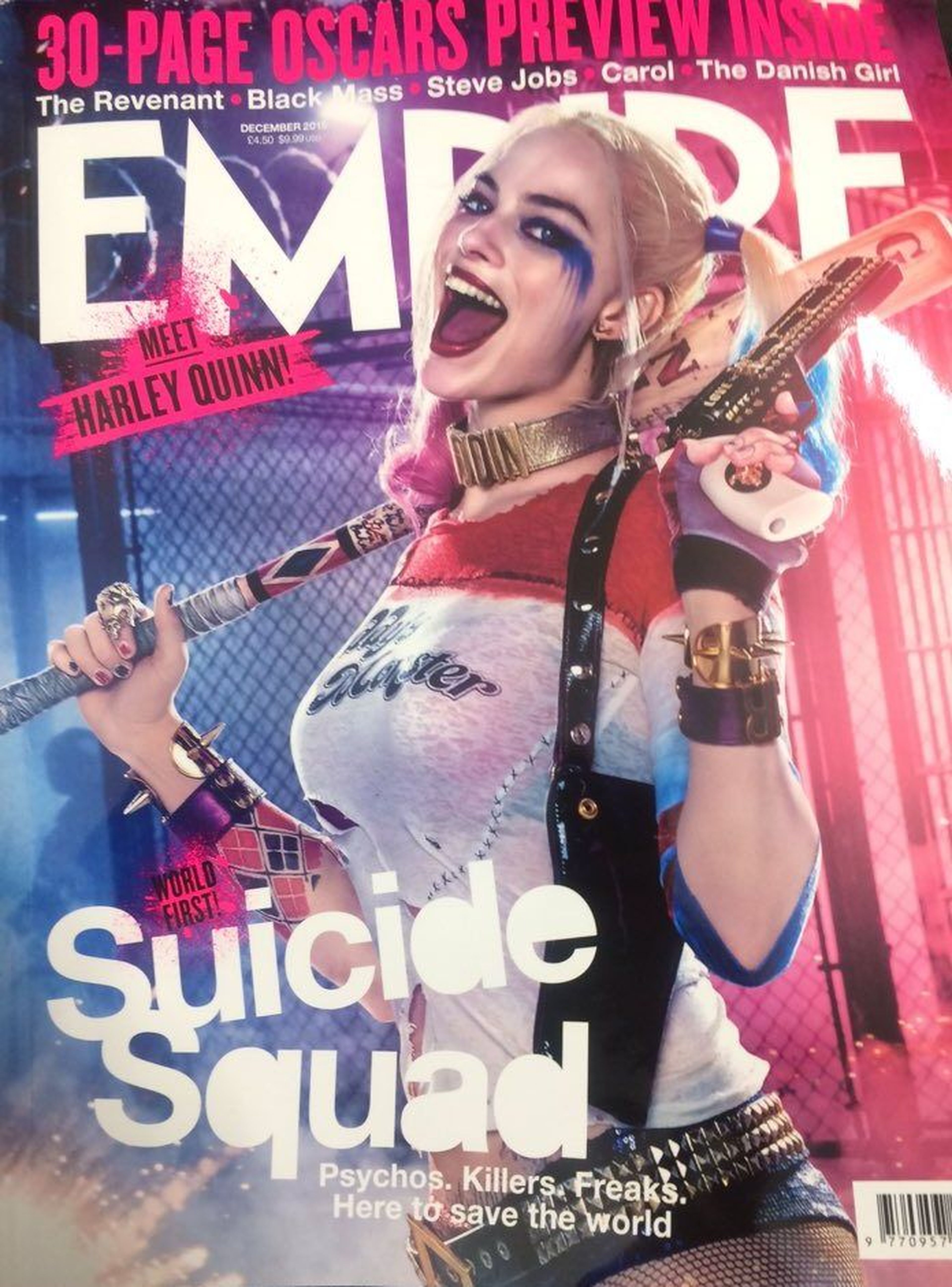 Escuadrón Suicida: nuevas portadas del Joker, Harley Quinn, Deadshot y Encantadora de la revista Empire