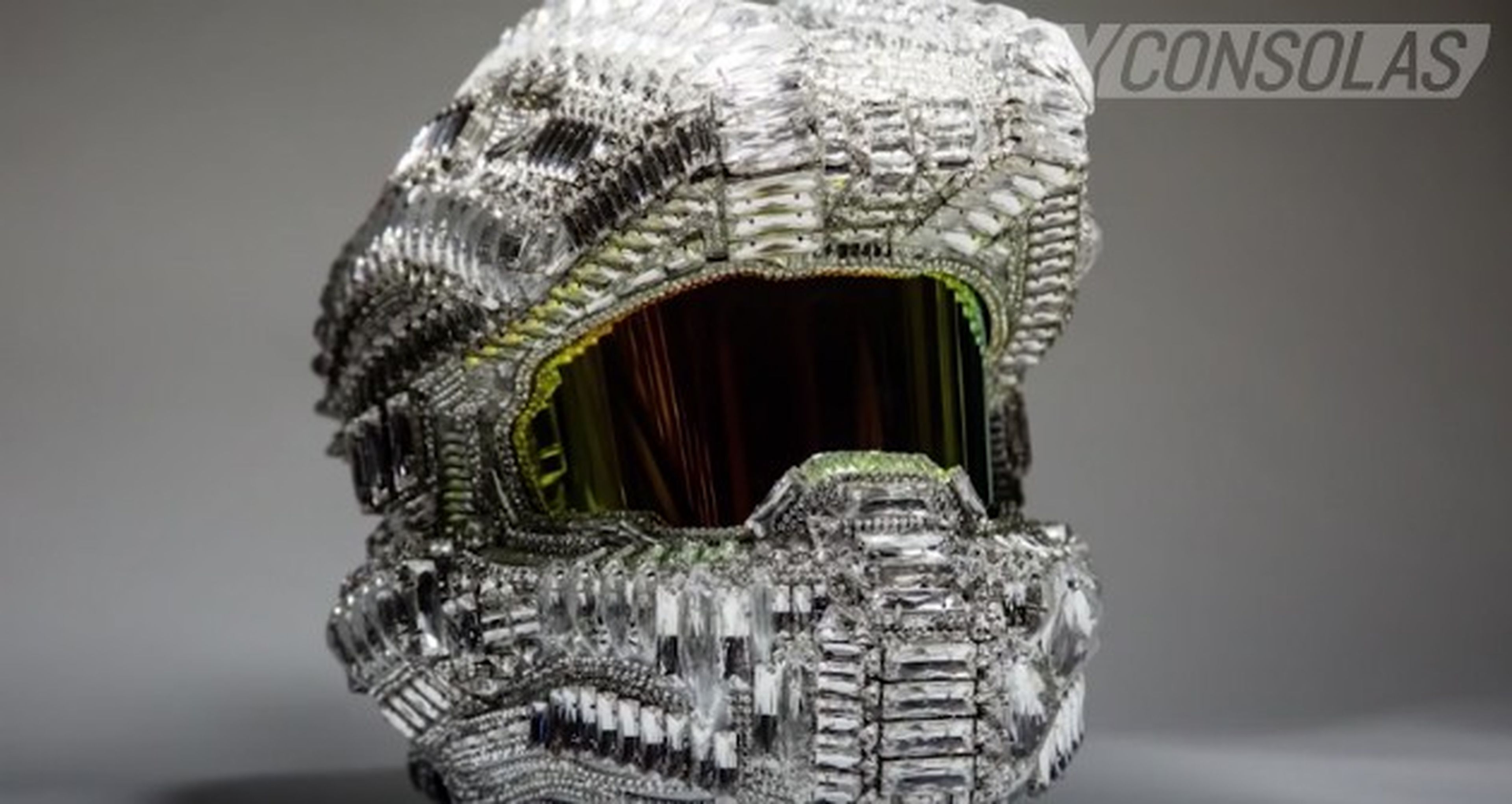 Halo: se subasta un casco del Jefe Maestro con 25.000 cristales de Swarovski
