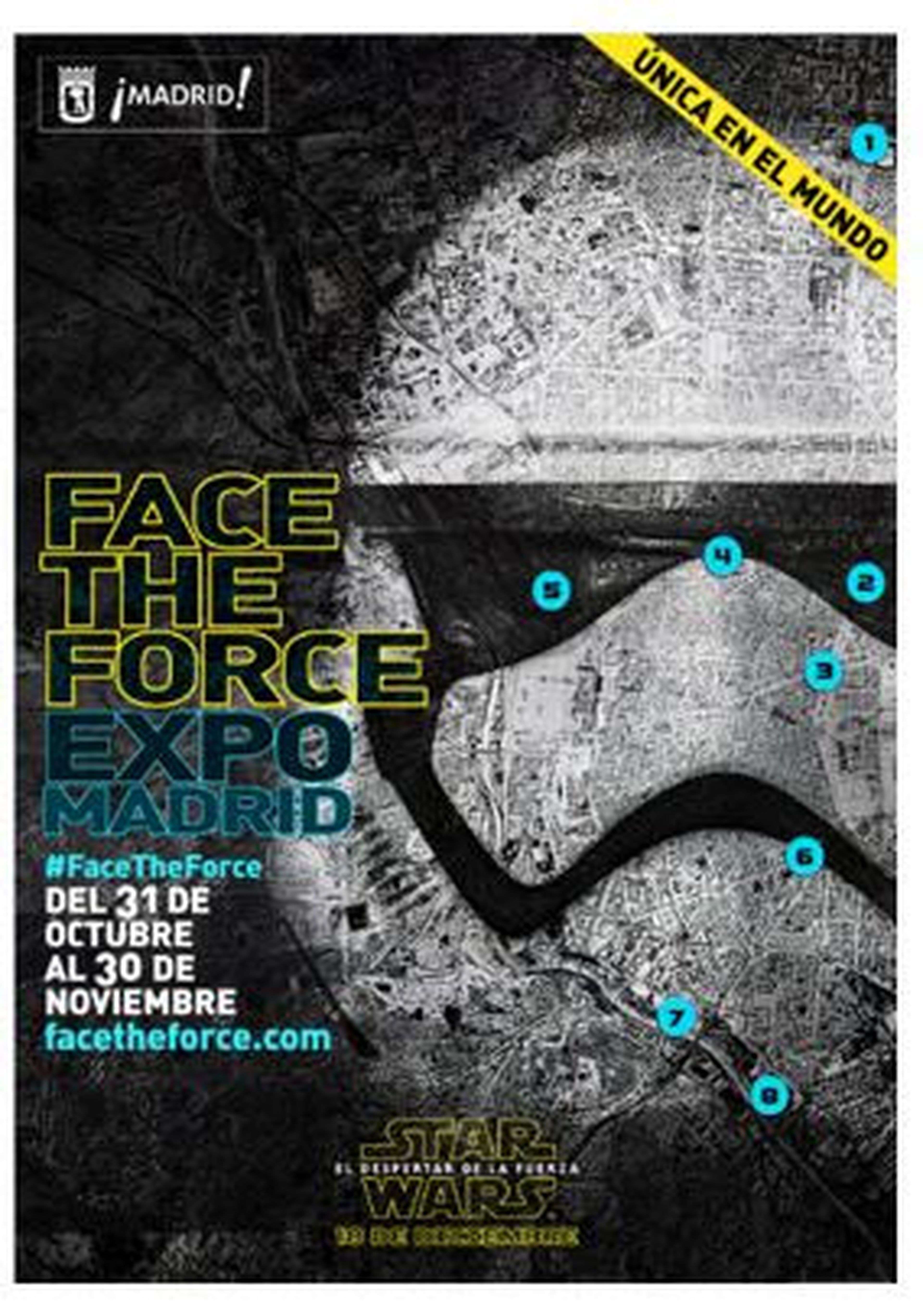 Star Wars: Face the Force - Madrid acoge la nueva exposición en sus calles