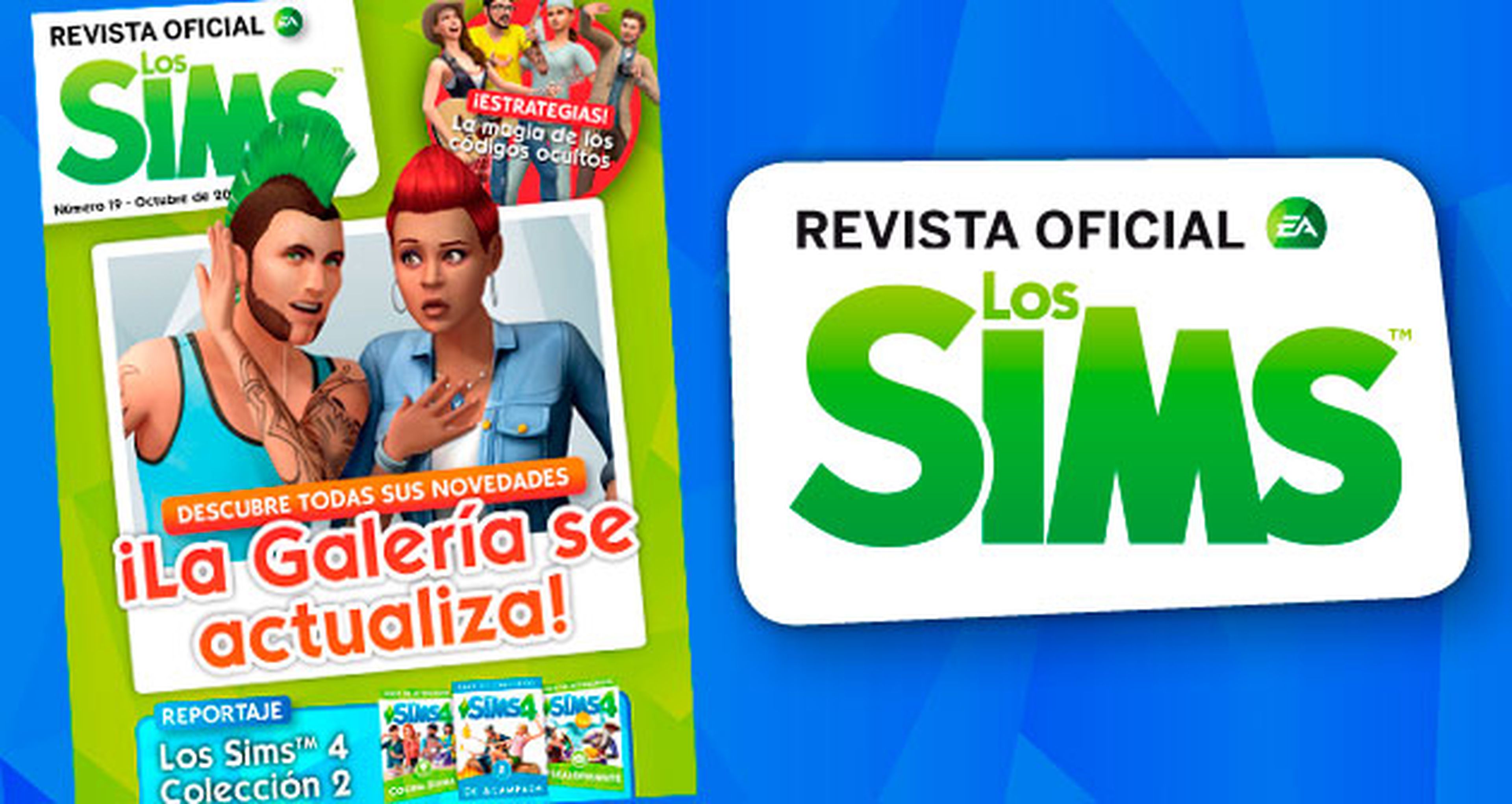 ¡Ya puedes descargar gratis el número 19 de La Revista Oficial de Los Sims!