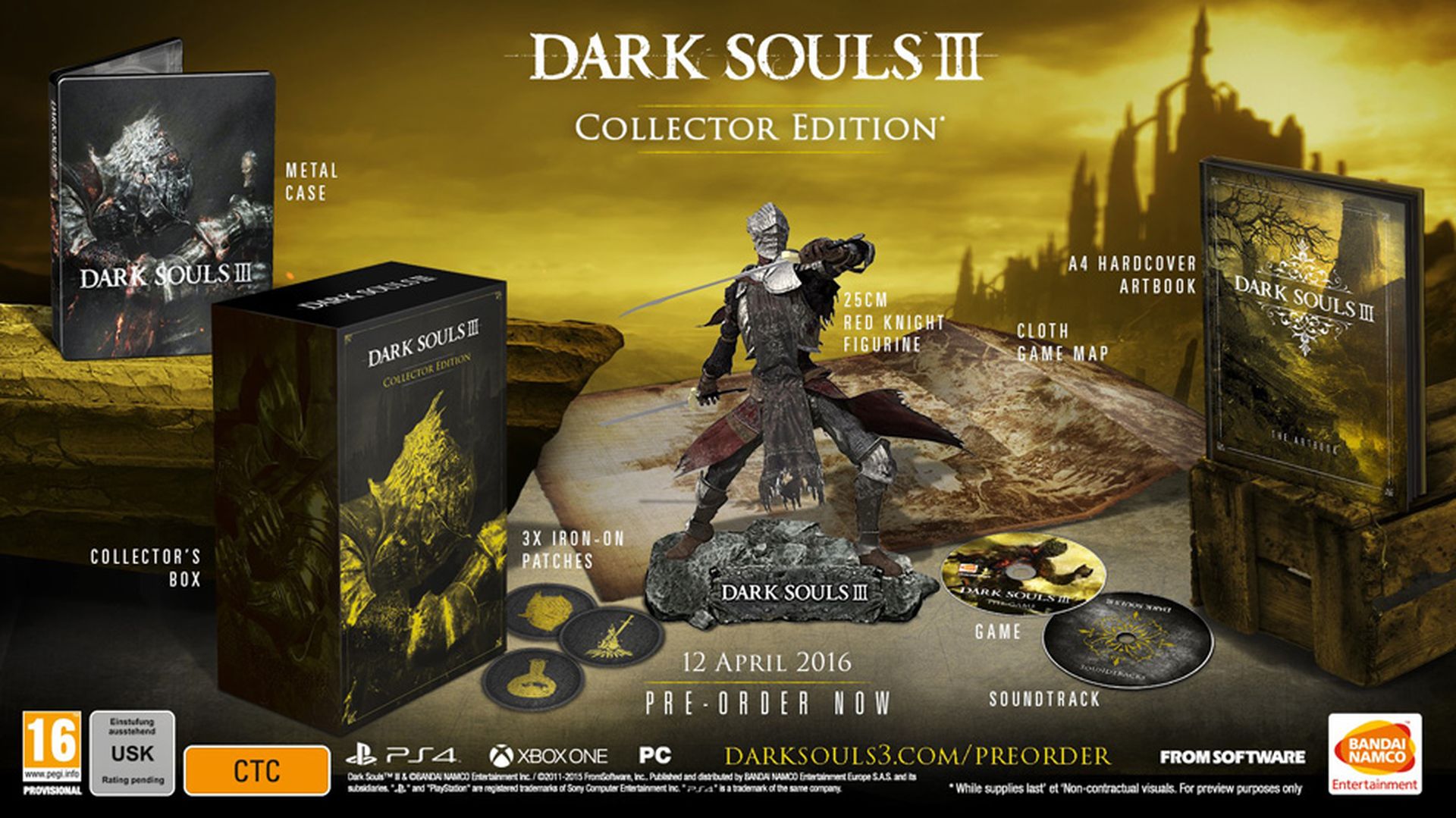 Dark Souls 3, filtradas sus posibles ediciones