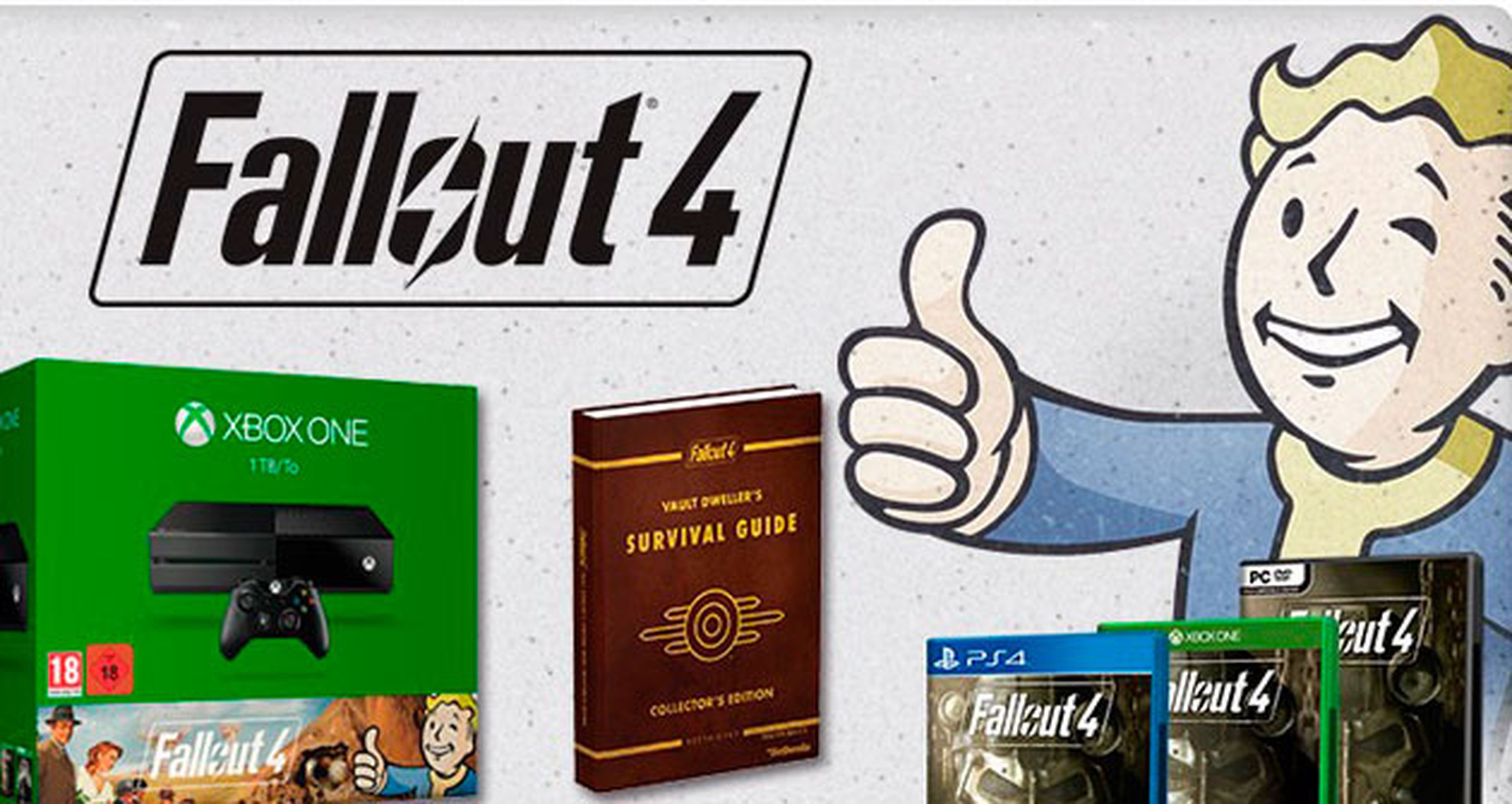 Fallout 4, productos del juego en GAME