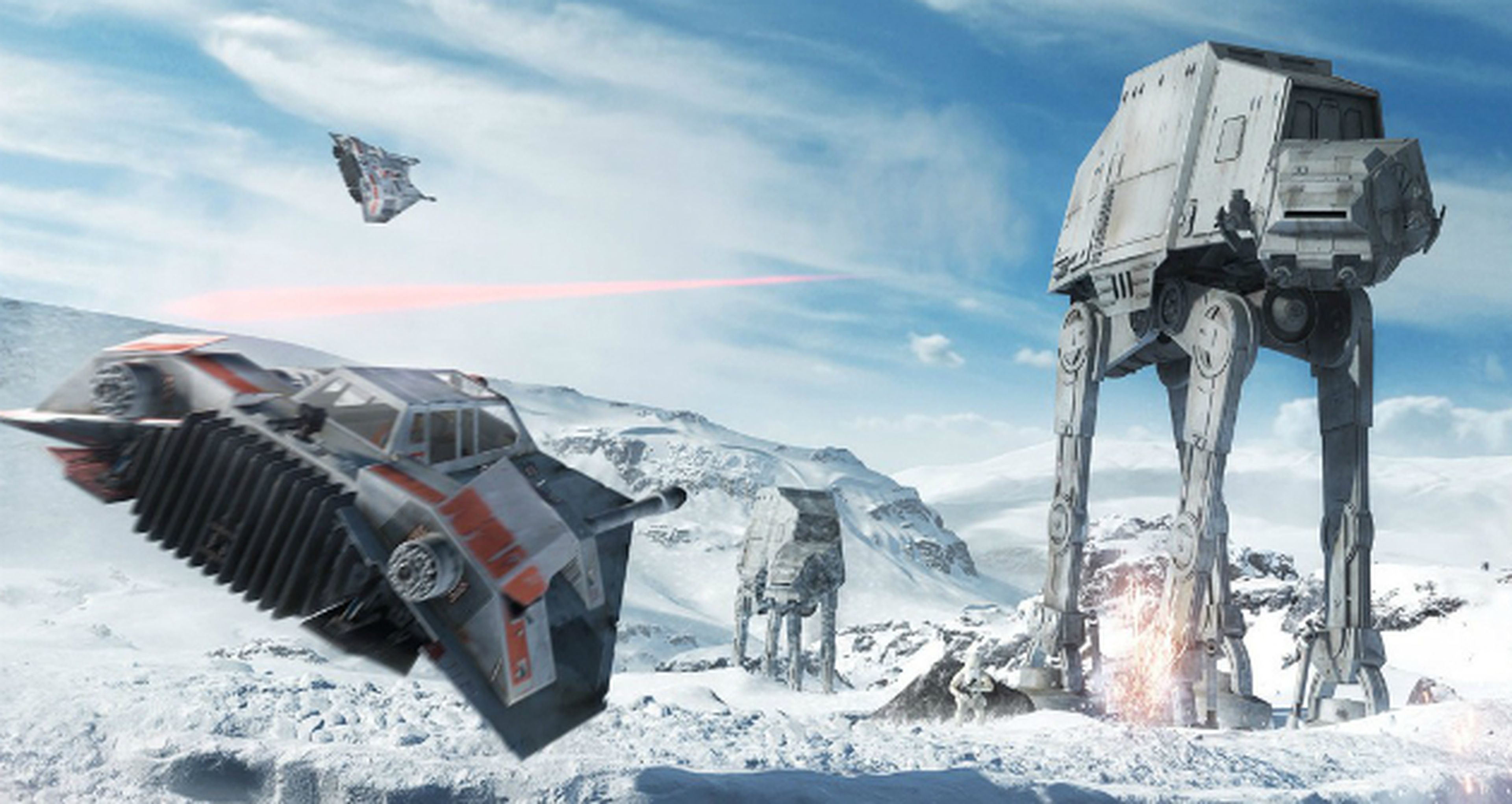DICE aprovechó el motor Frostbite para crear Hoth en Star Wars Battlefront
