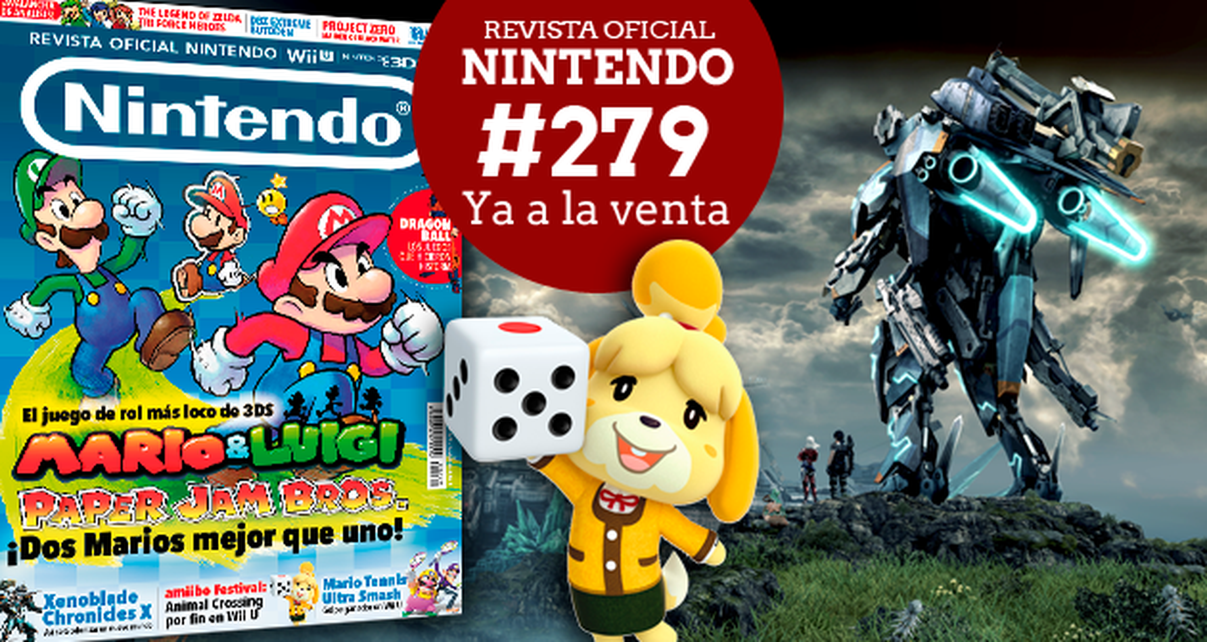 Revista Oficial Nintendo 279 ya a la venta