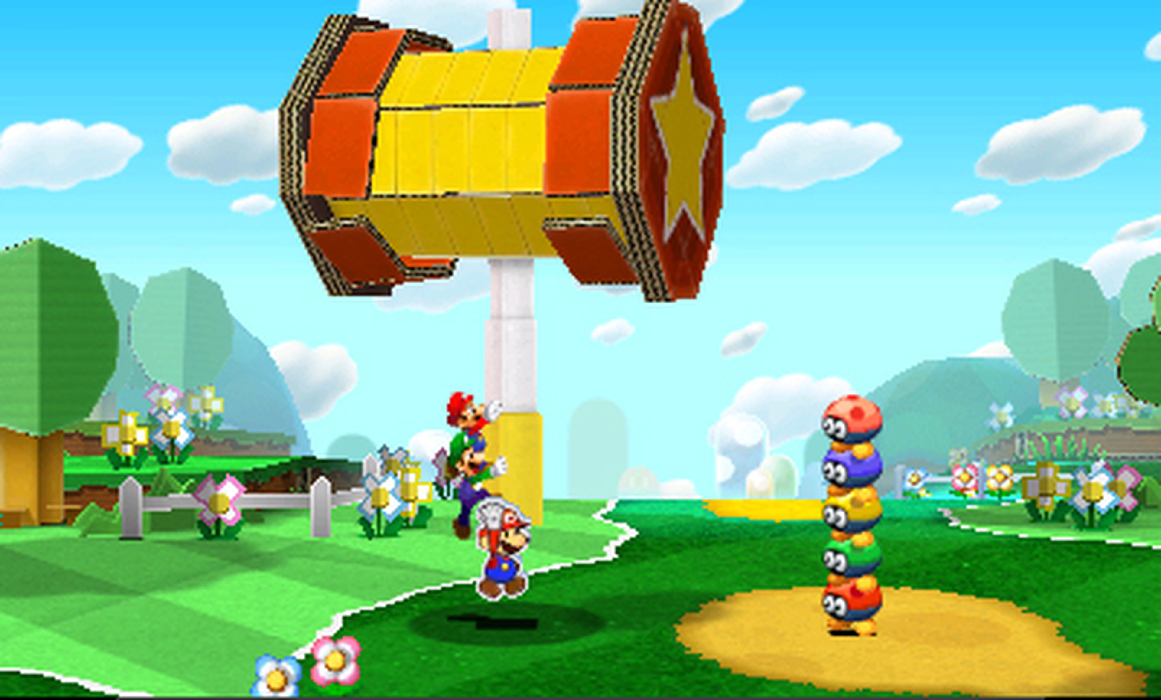 Avance de Mario & Luigi Paper Jam Bros. en 3DS