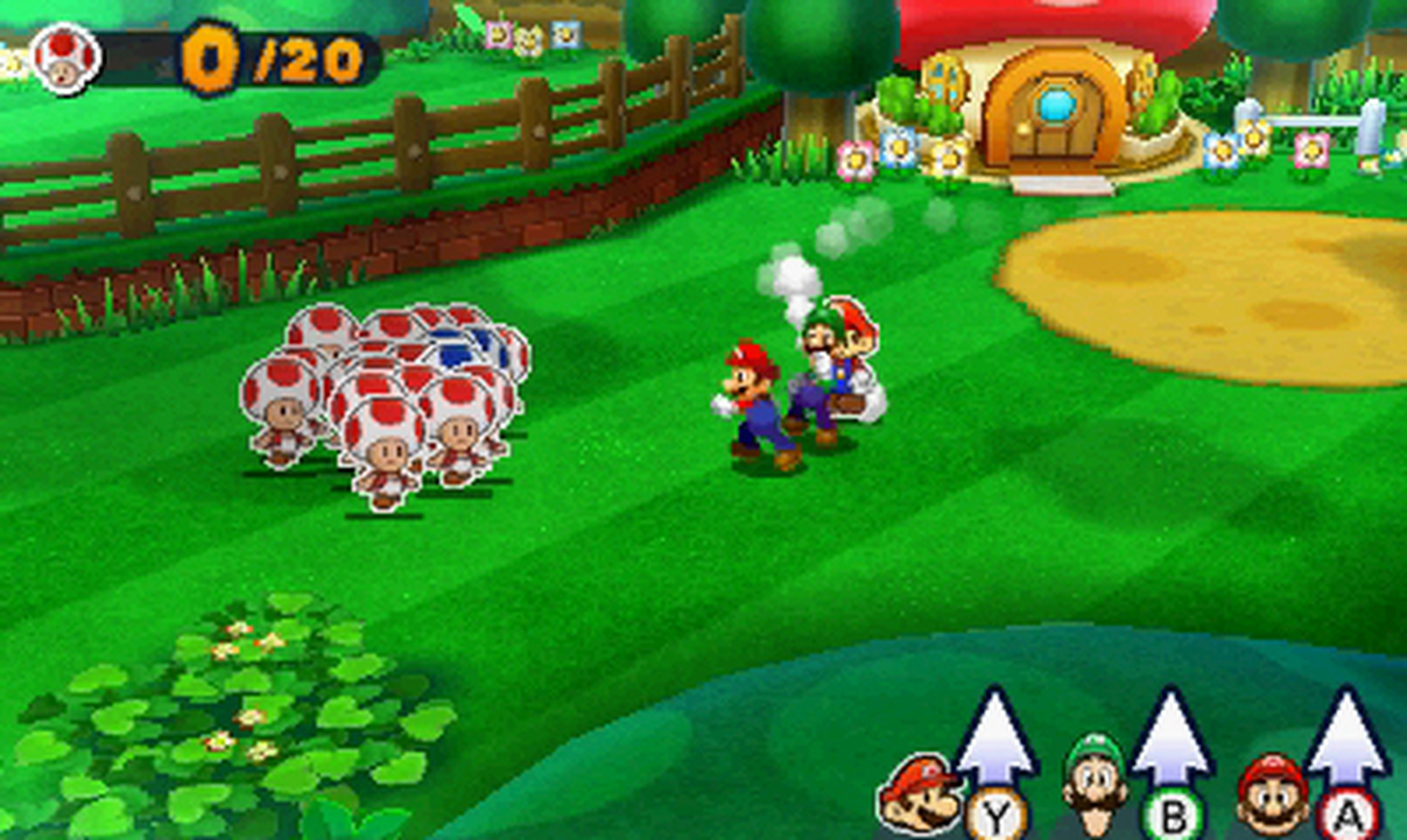 Avance de Mario & Luigi Paper Jam Bros. en 3DS