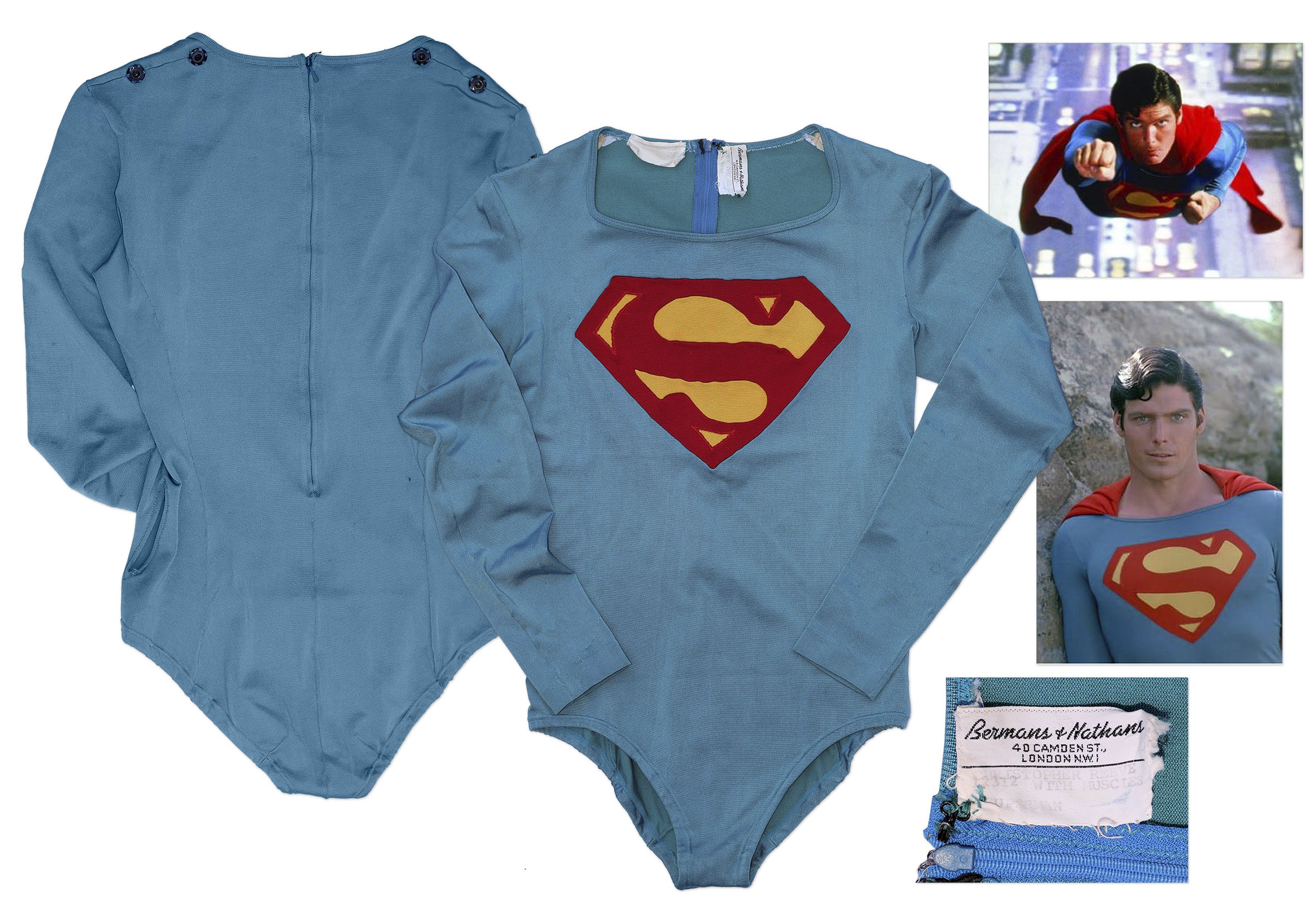 Se subasta el traje de Superman de Christopher Reeve