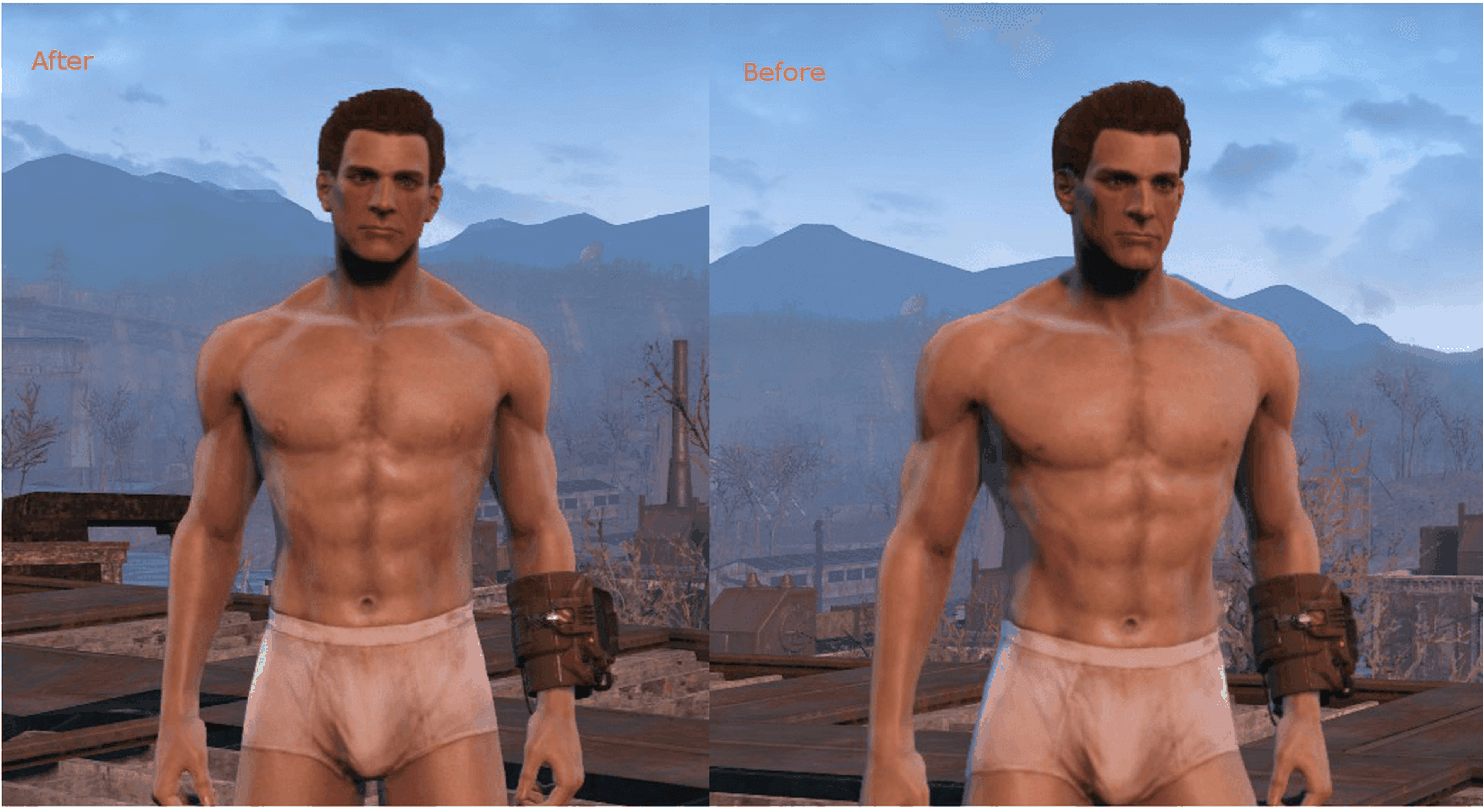 Fallout 4, mods para desnudar a los personajes
