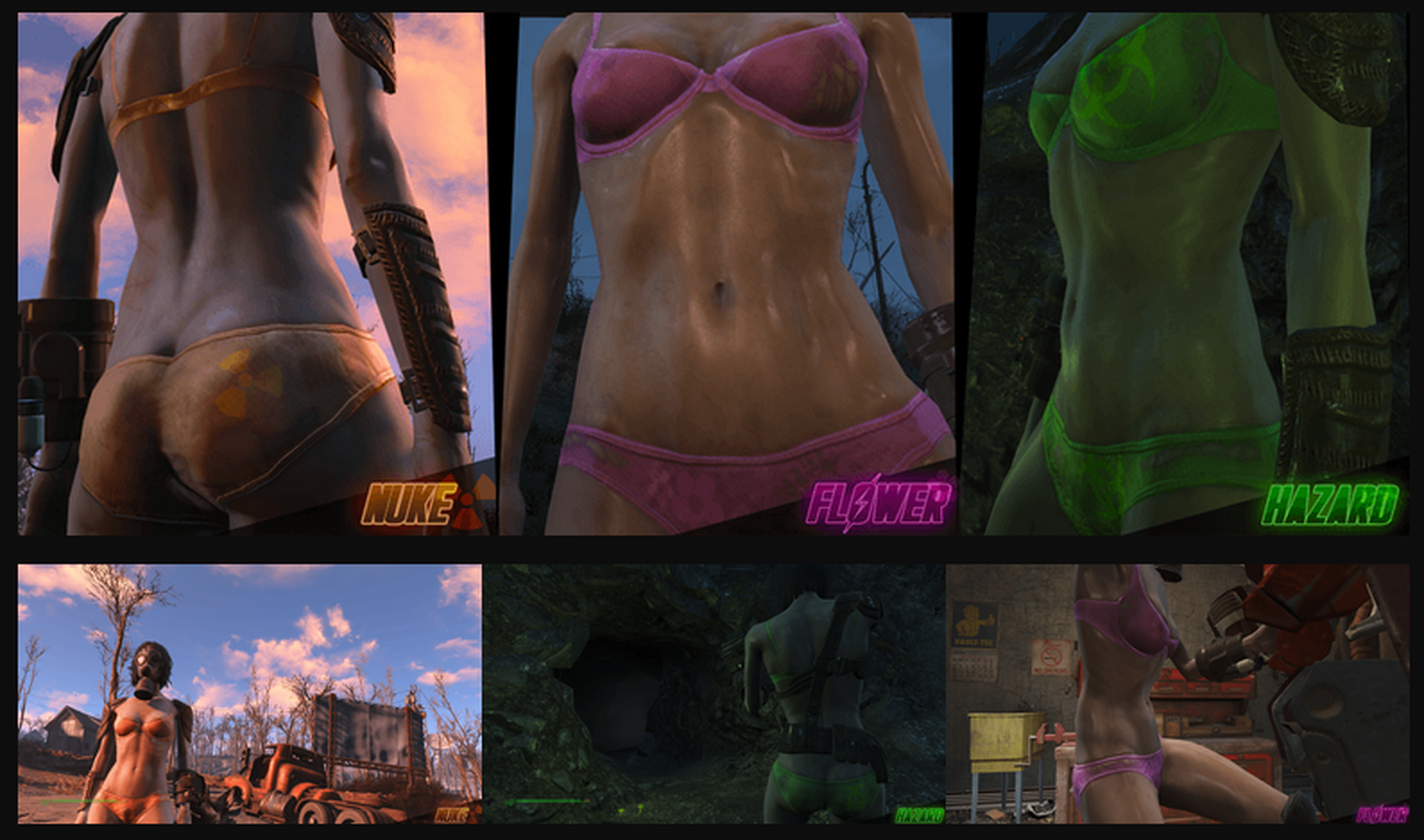 Fallout 4, mods para desnudar a los personajes
