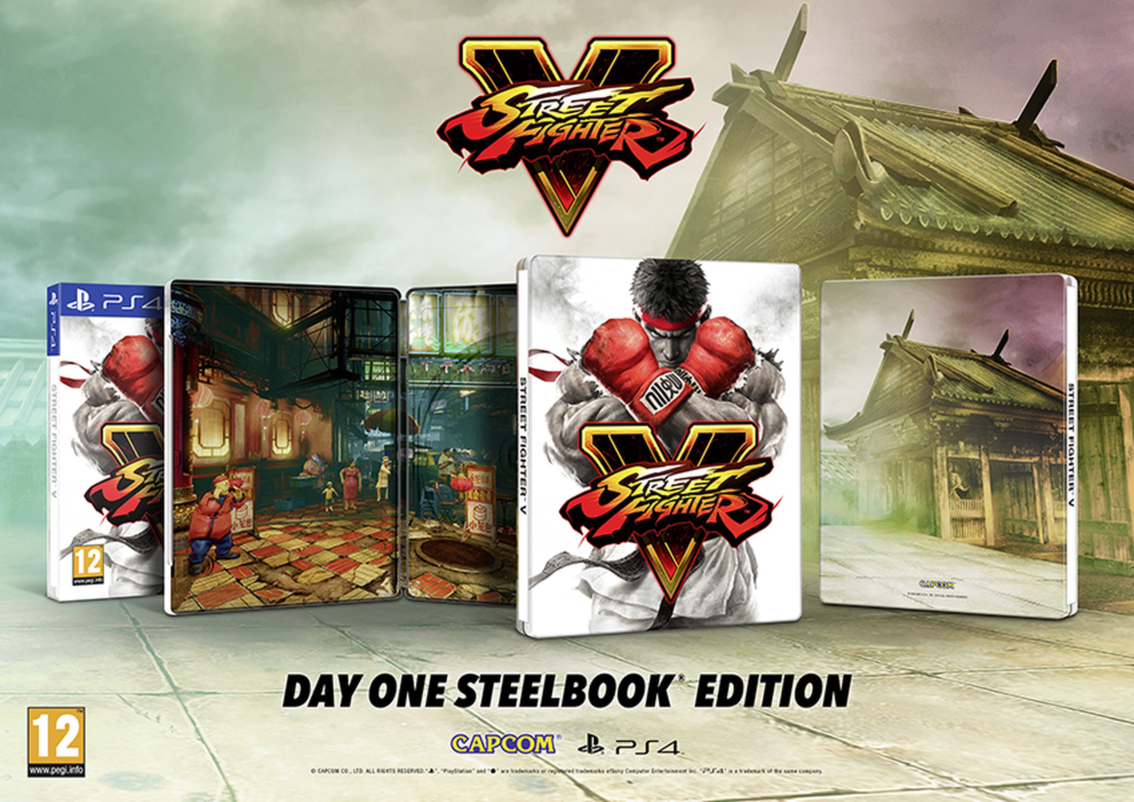 Street Fighter V para PS4, edición limitada Day One