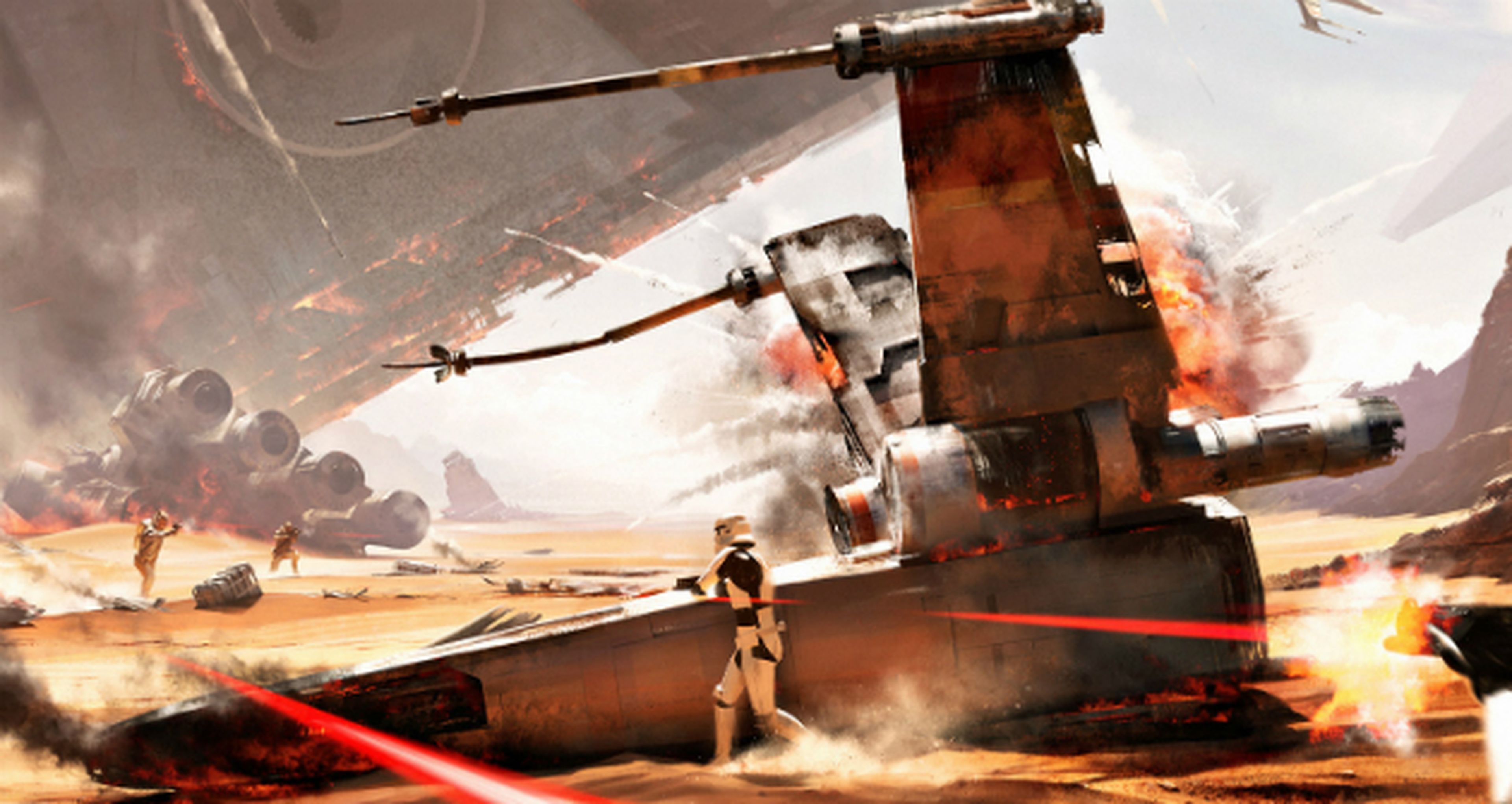 Star Wars Battlefront, el DLC La batalla de Jakku incluirá un nuevo modo de juego