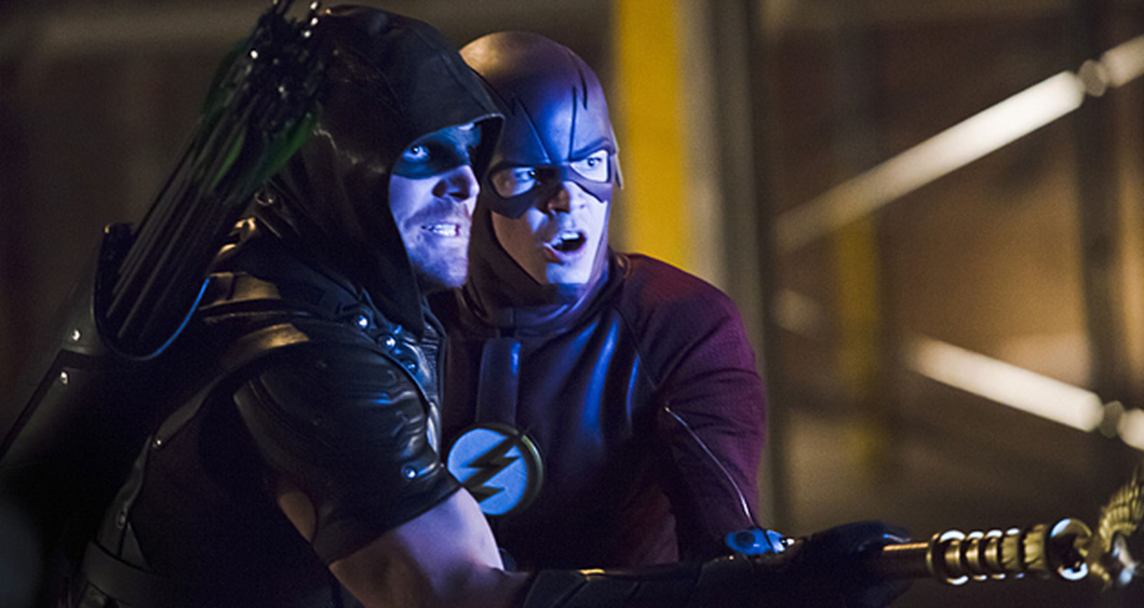Flash y Arrow: Fotos del Crossover de 2015