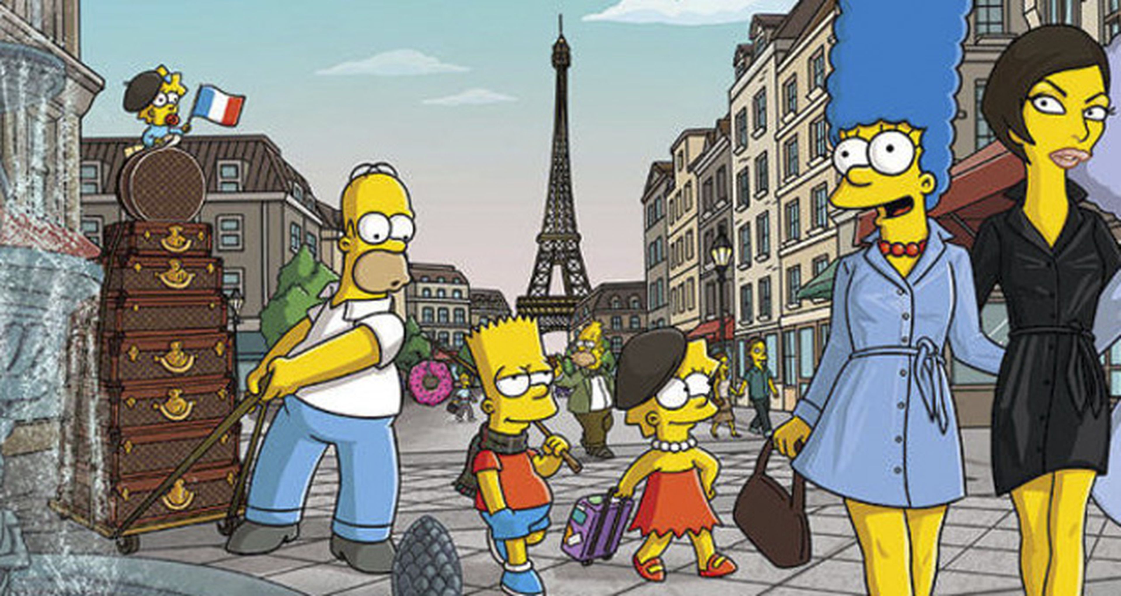 Los Simpson rinden homenaje a las víctimas de París