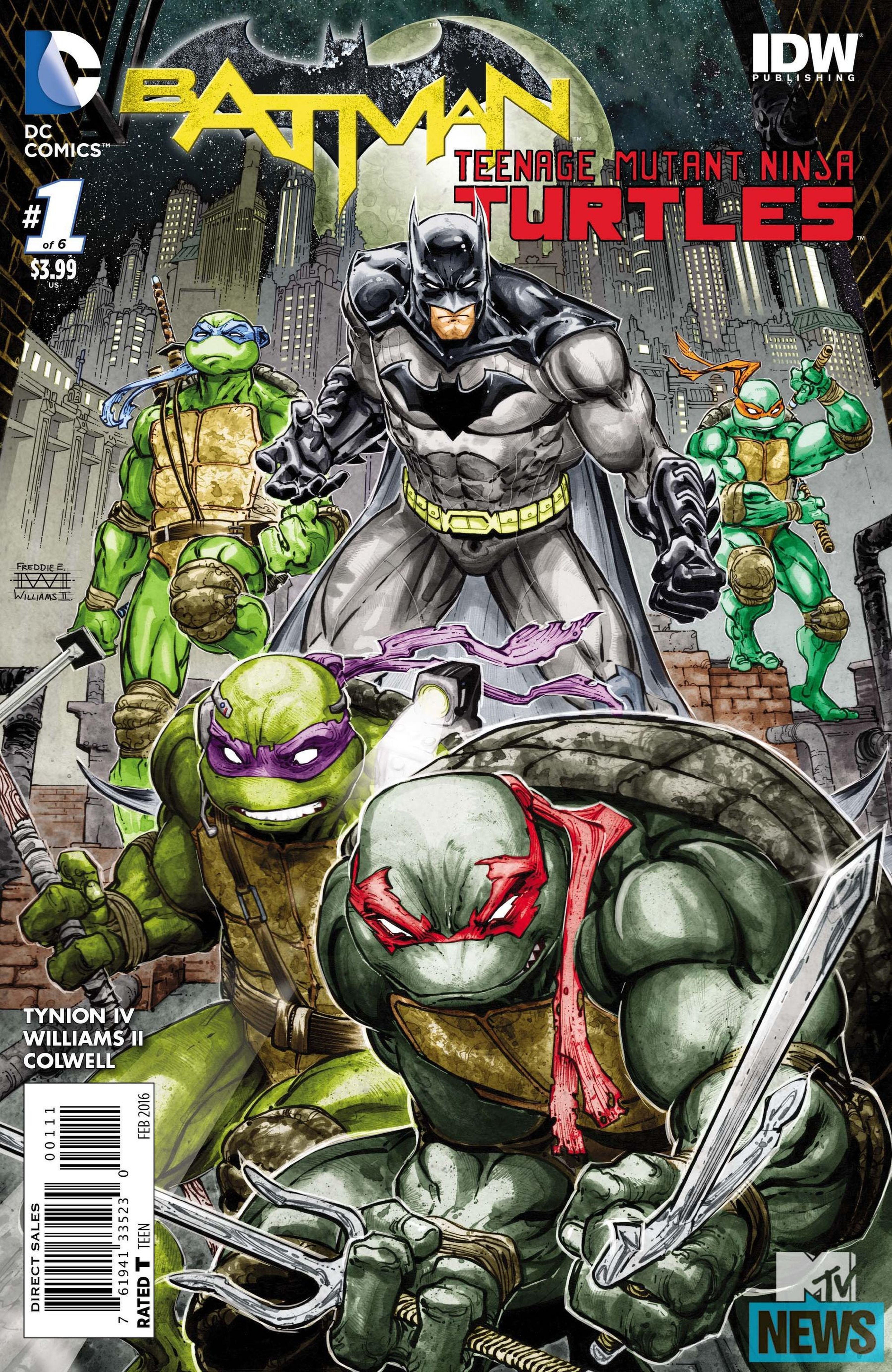 Batman &amp; Teenage Mutant Ninja Turtles: Avance