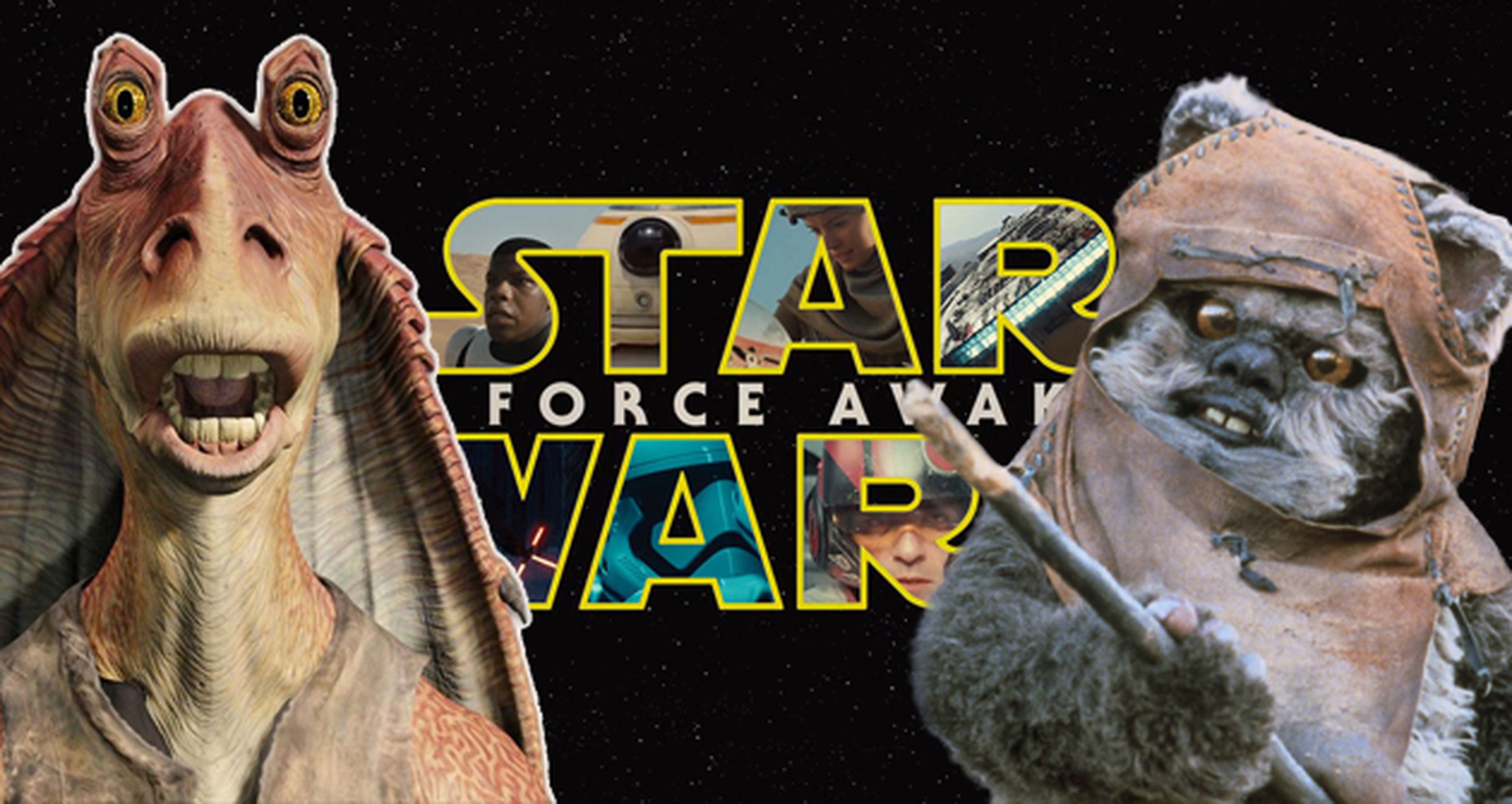 Star Wars VII: No habrá Ewoks ni Jar Jar Binks en El Despertar de la Fuerza