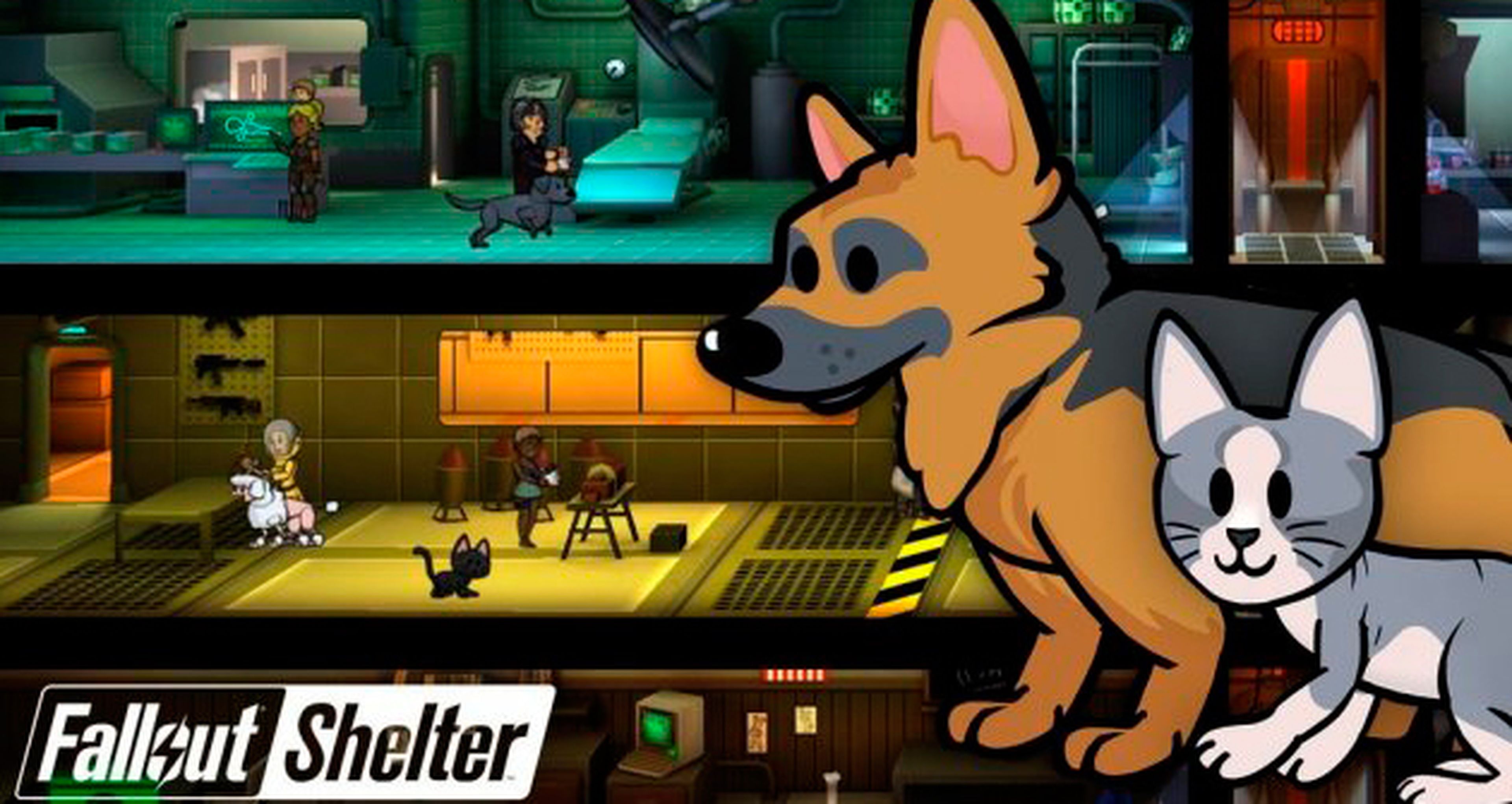 Fallout Shelter para iOS y Android, nueva actualización con mascotas