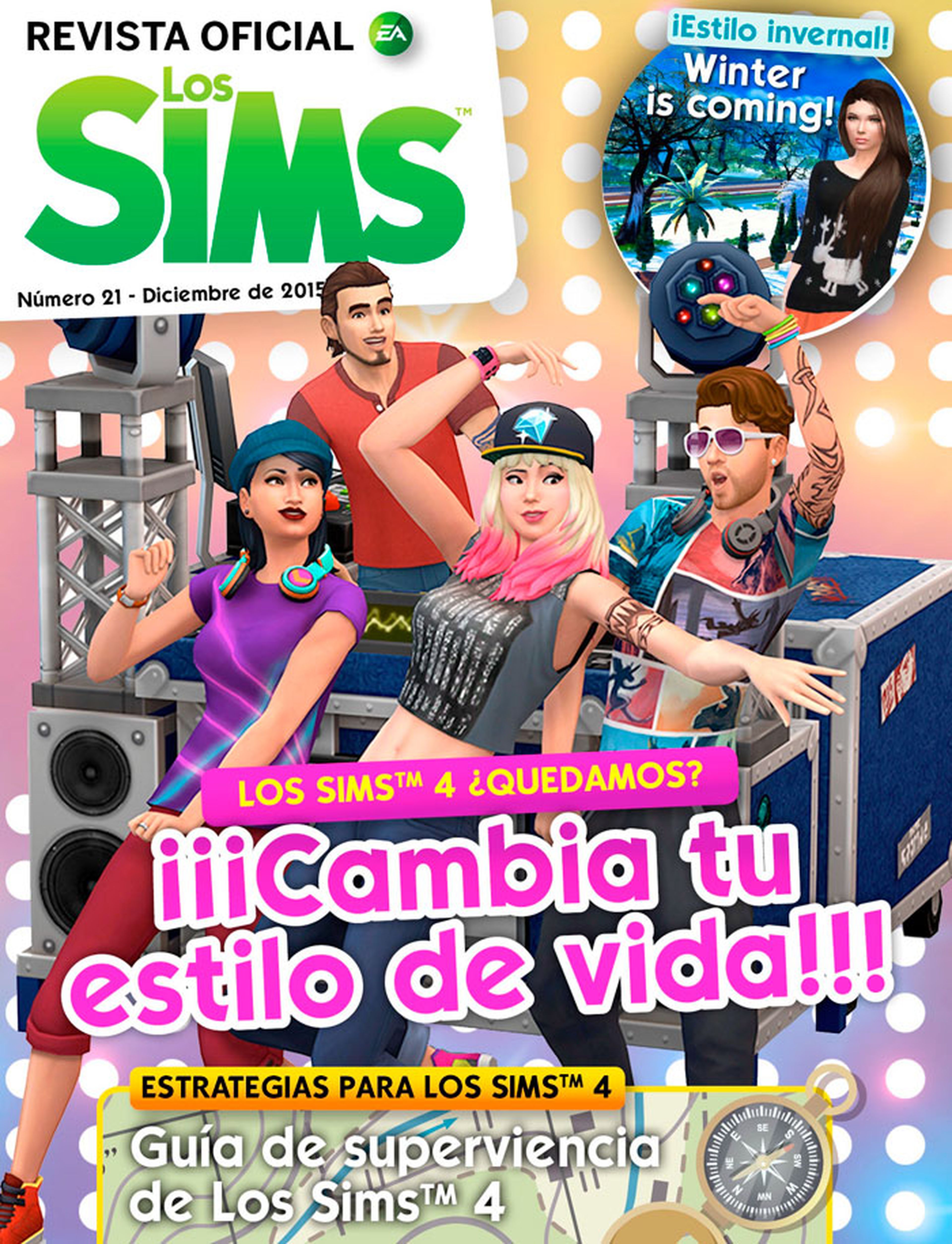 ¡Ya puedes descargar gratis el número 21 de La Revista Oficial de Los Sims!