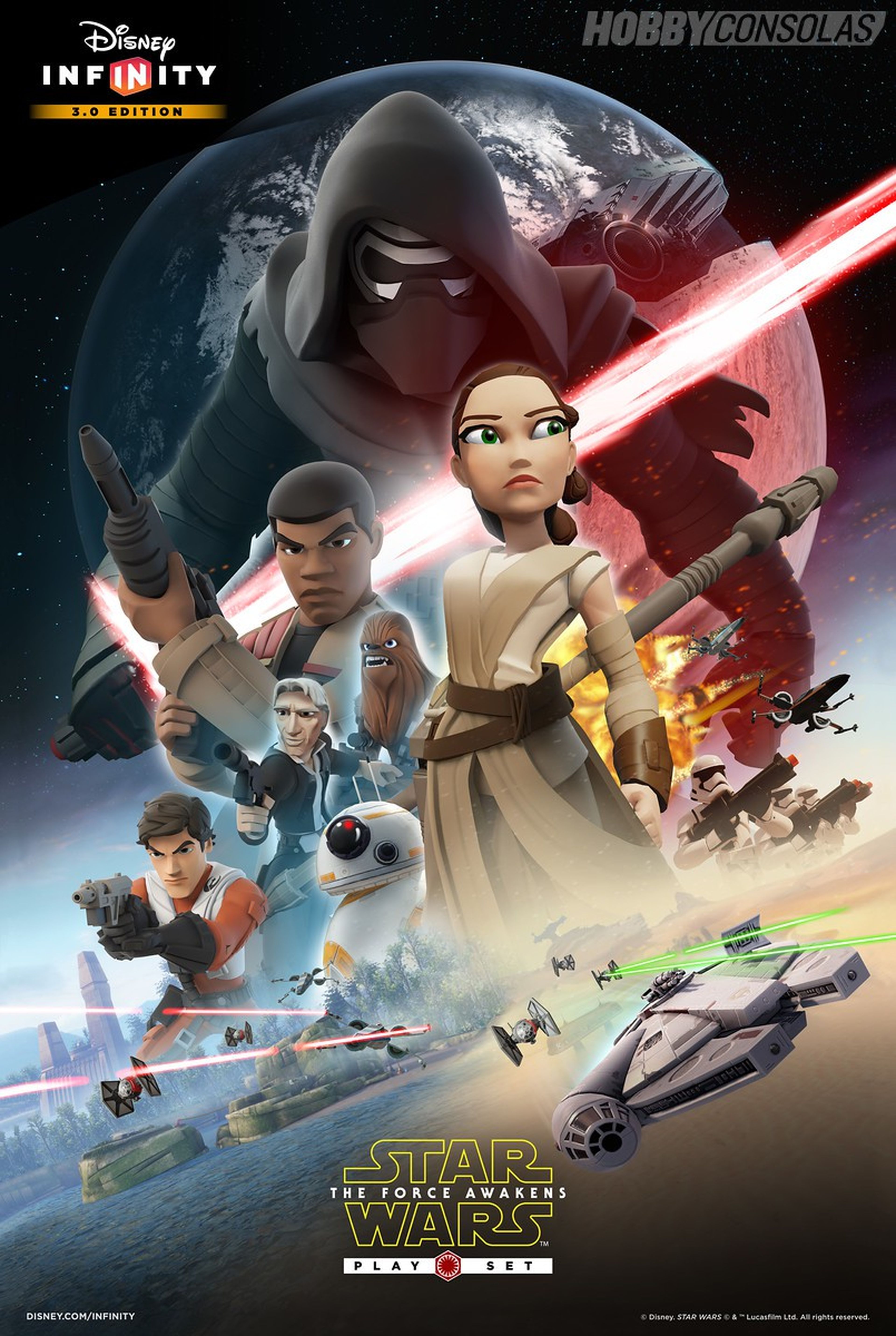 Análisis de Star Wars Episodio VII: El Despertar de la Fuerza en Disney Infinity 3.0