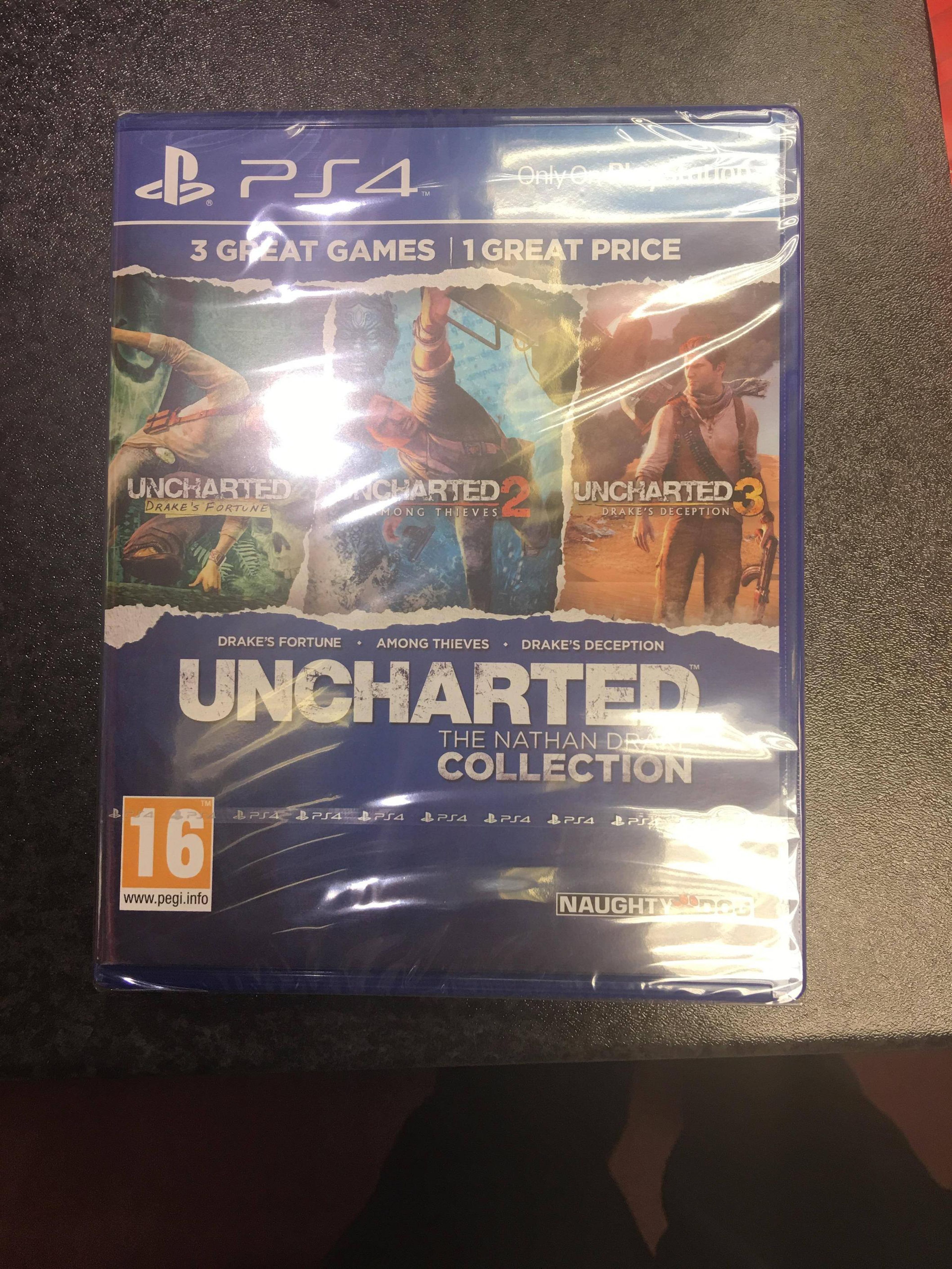 Uncharted The Nathan Drake Collection para PS4 tiene nueva carátula