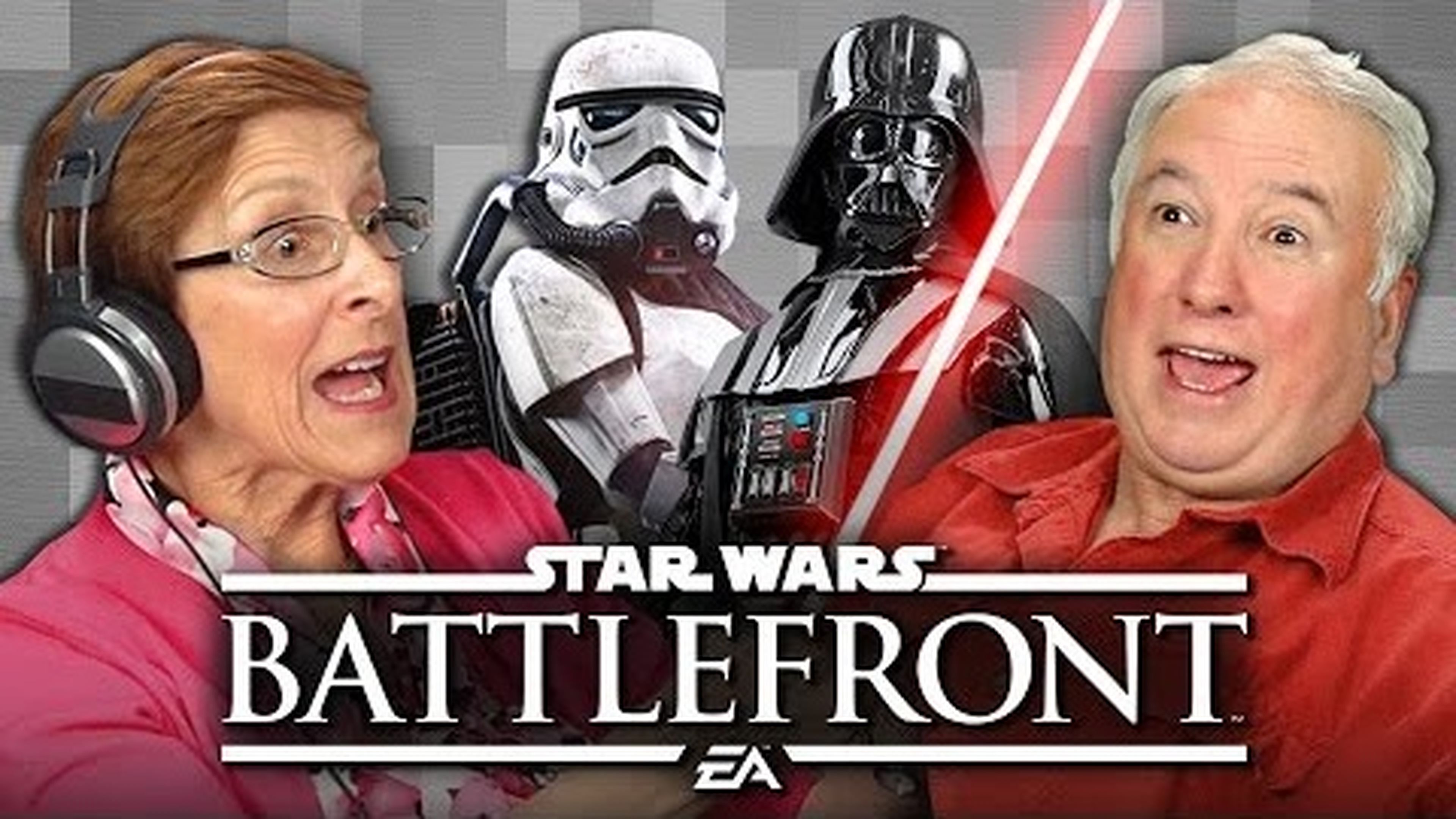Star Wars Battlefront, las reacciones de los mayores al jugar