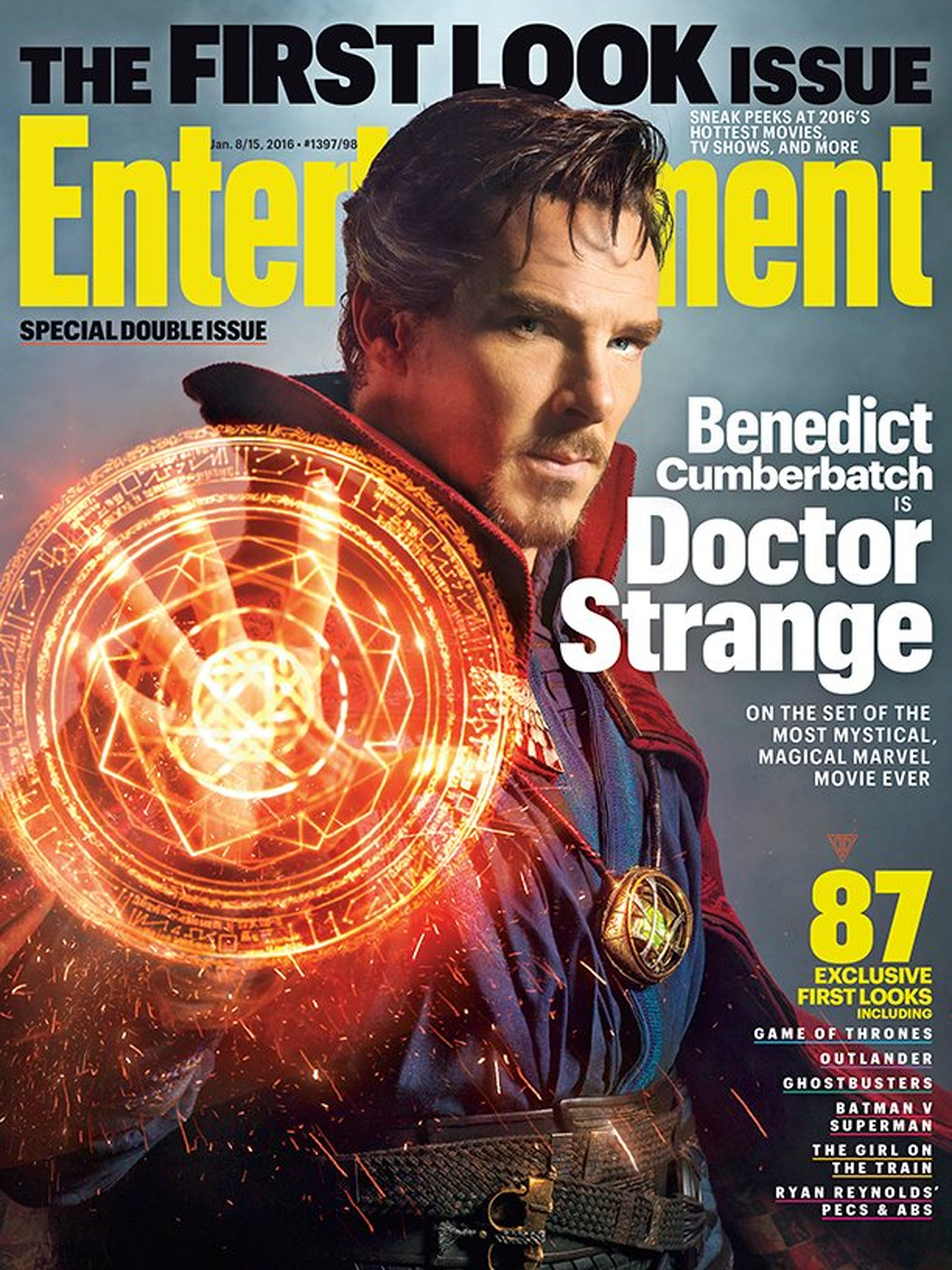Doctor Extraño: primera imagen oficial de Benedict Cumberbatch
